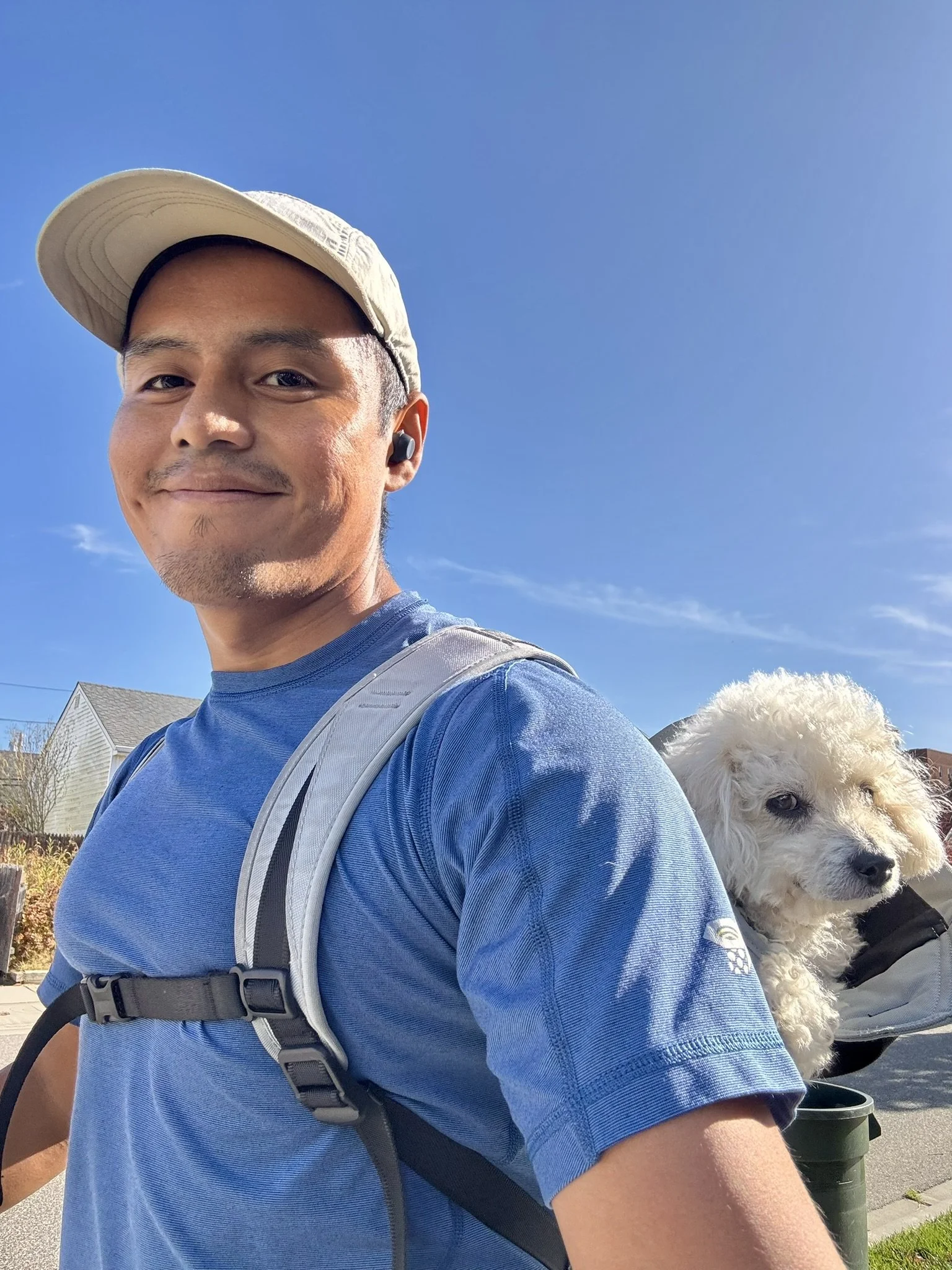 Me and Nono in her backpack.JPEG