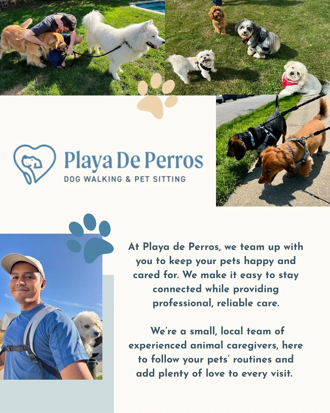 🐾 Just a little reintroduction 👋

#petsitter #dogwalker #lbny #dog #cat #petcareservices