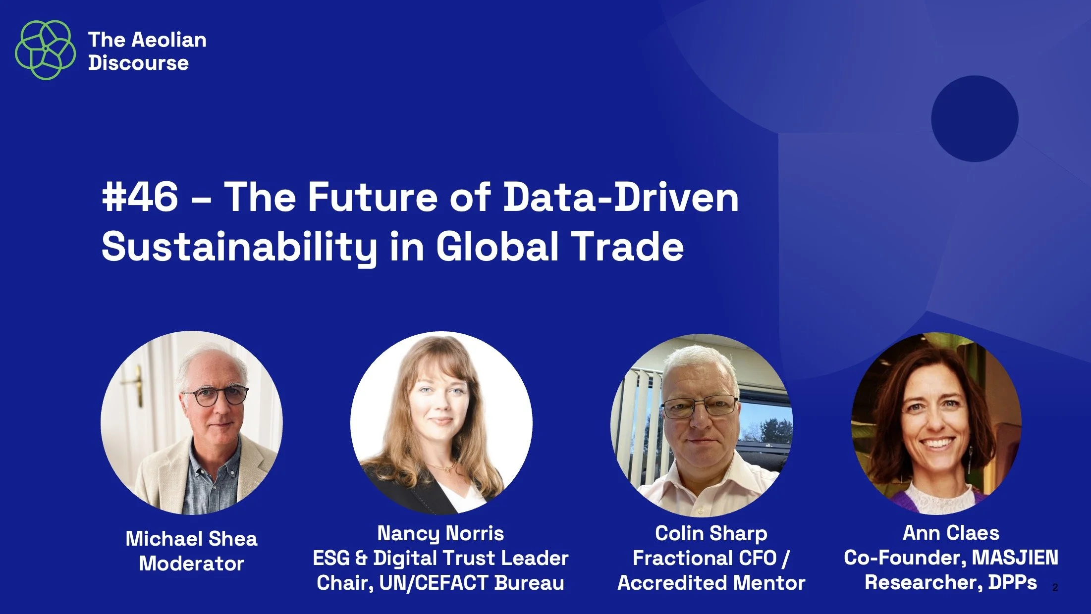 #46 - Future of Data-Driven Sustainability in Global Trade
