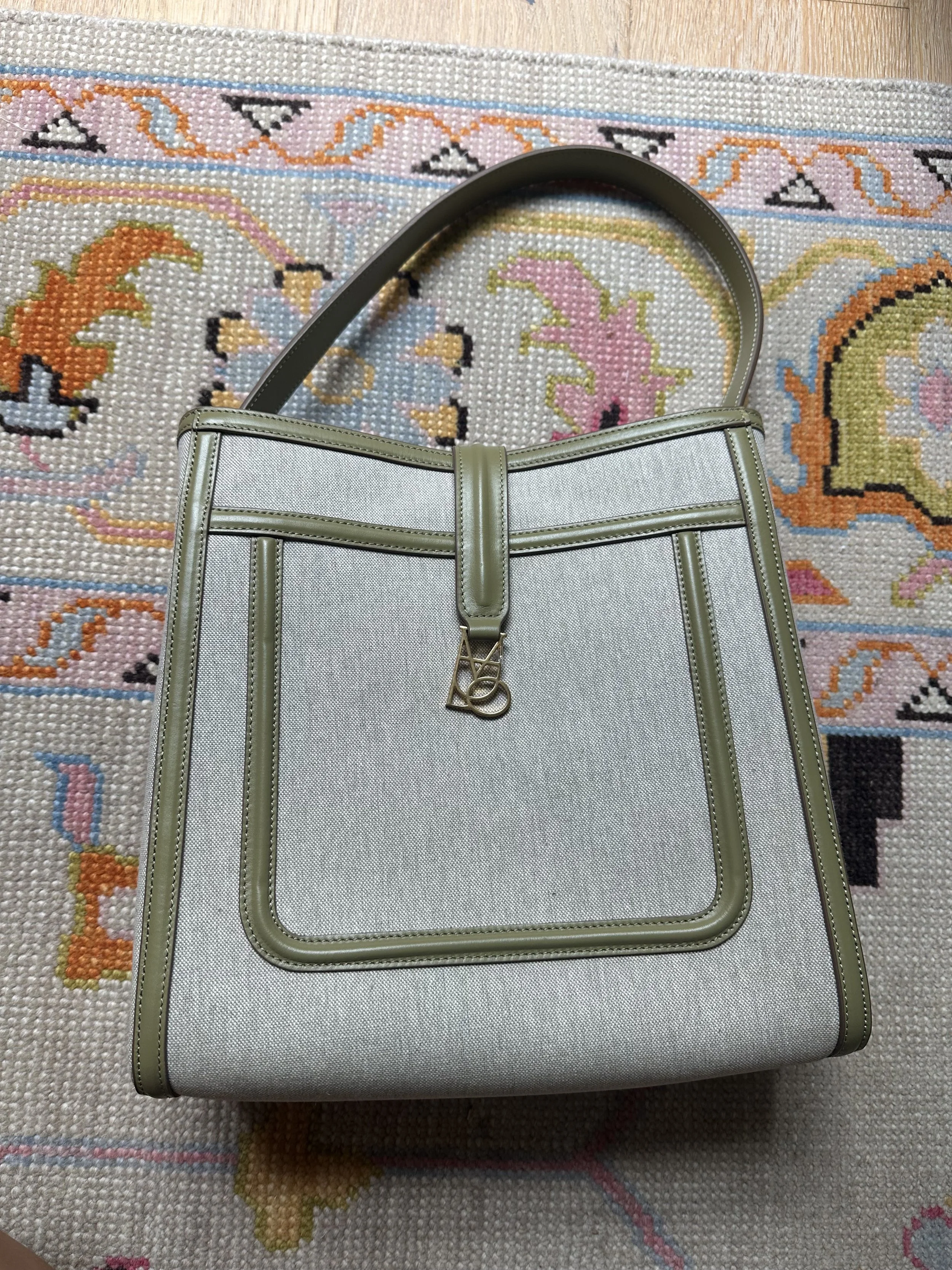 maria de la orden canvas purse