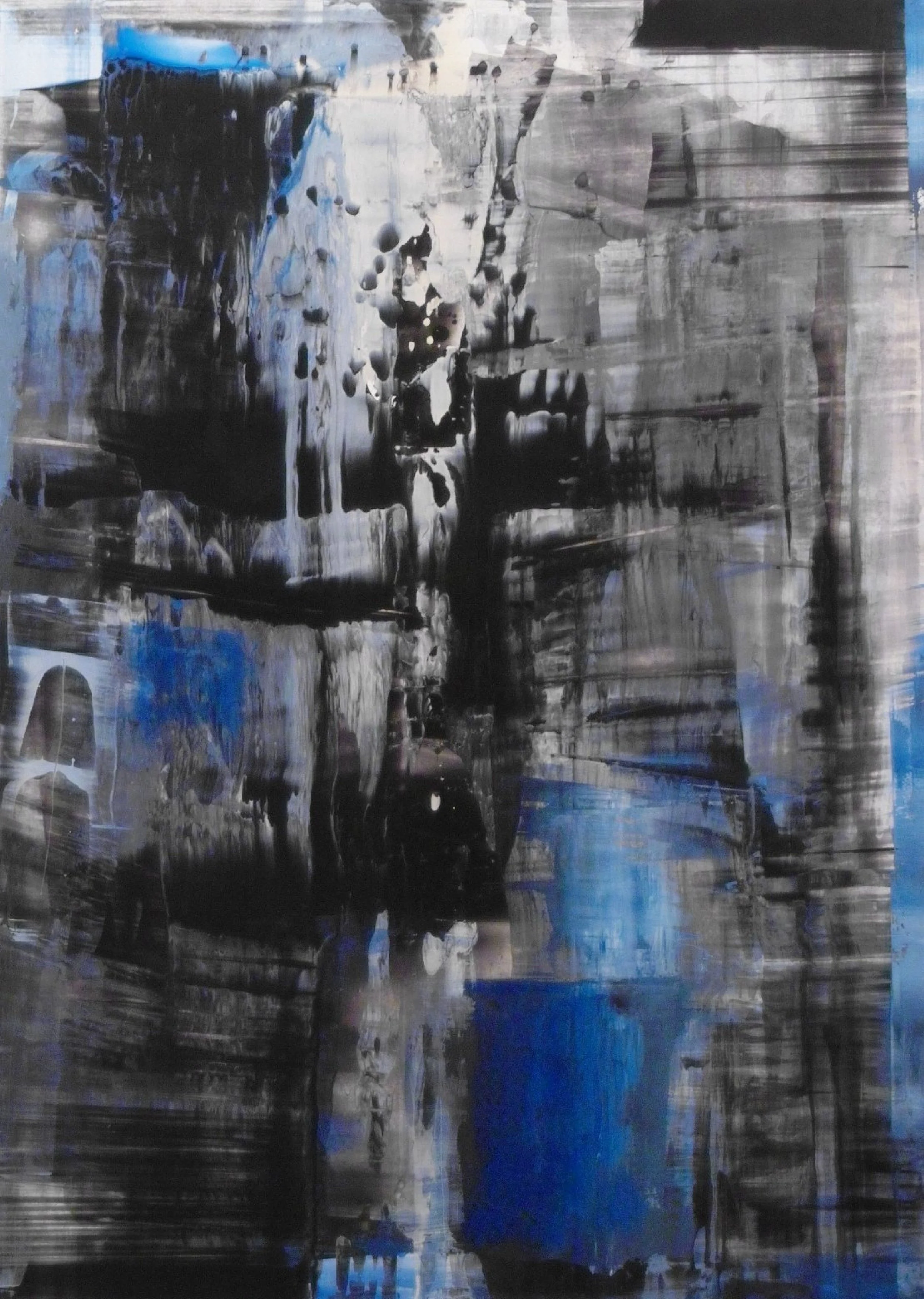 "05/25"   Kunstharz und Öl auf Leichtstoffplatte  140/100cm   2025