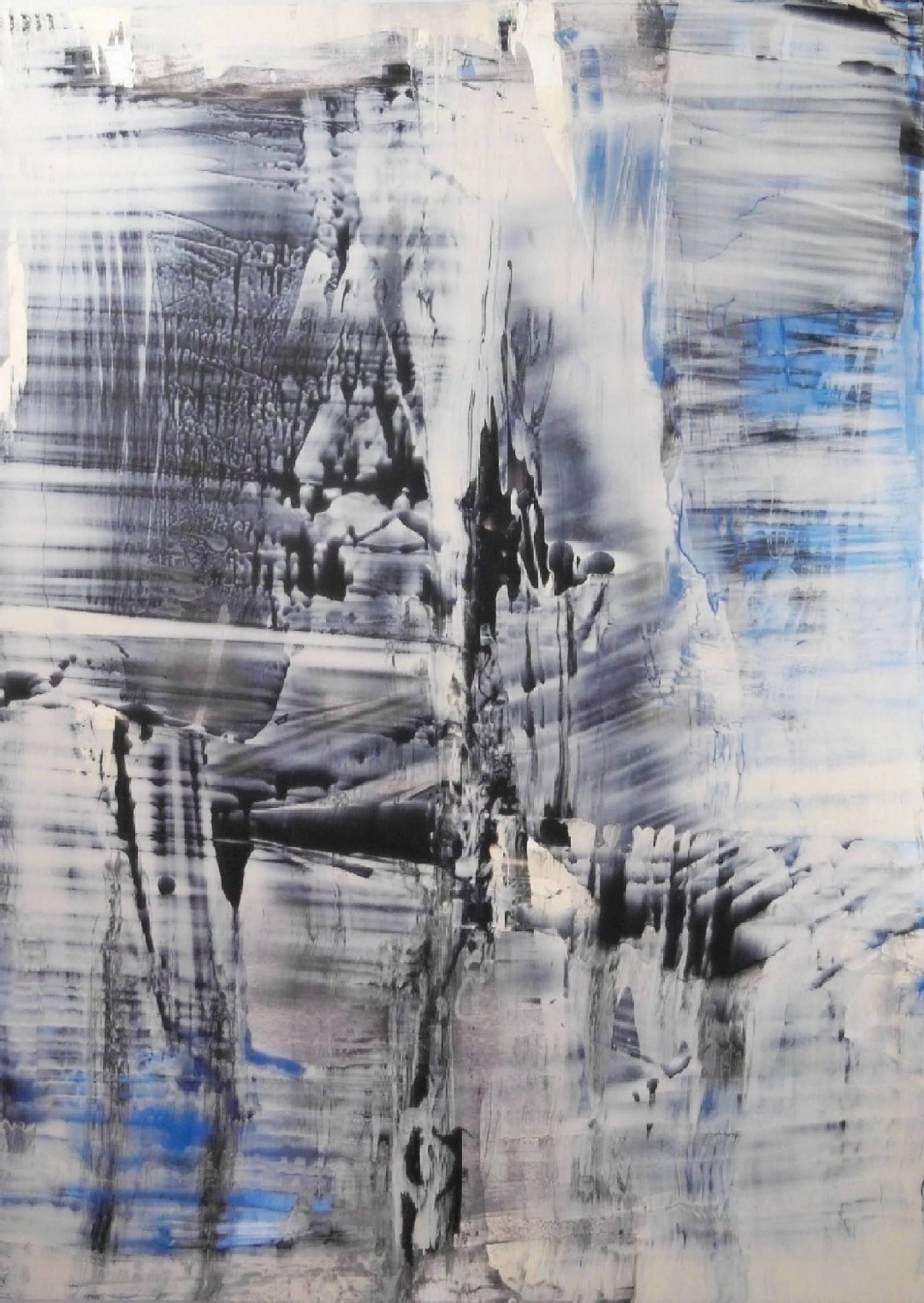 "04/25"   Kunstharz und Öl auf Leichtstoffplatte  140/100cm   2025