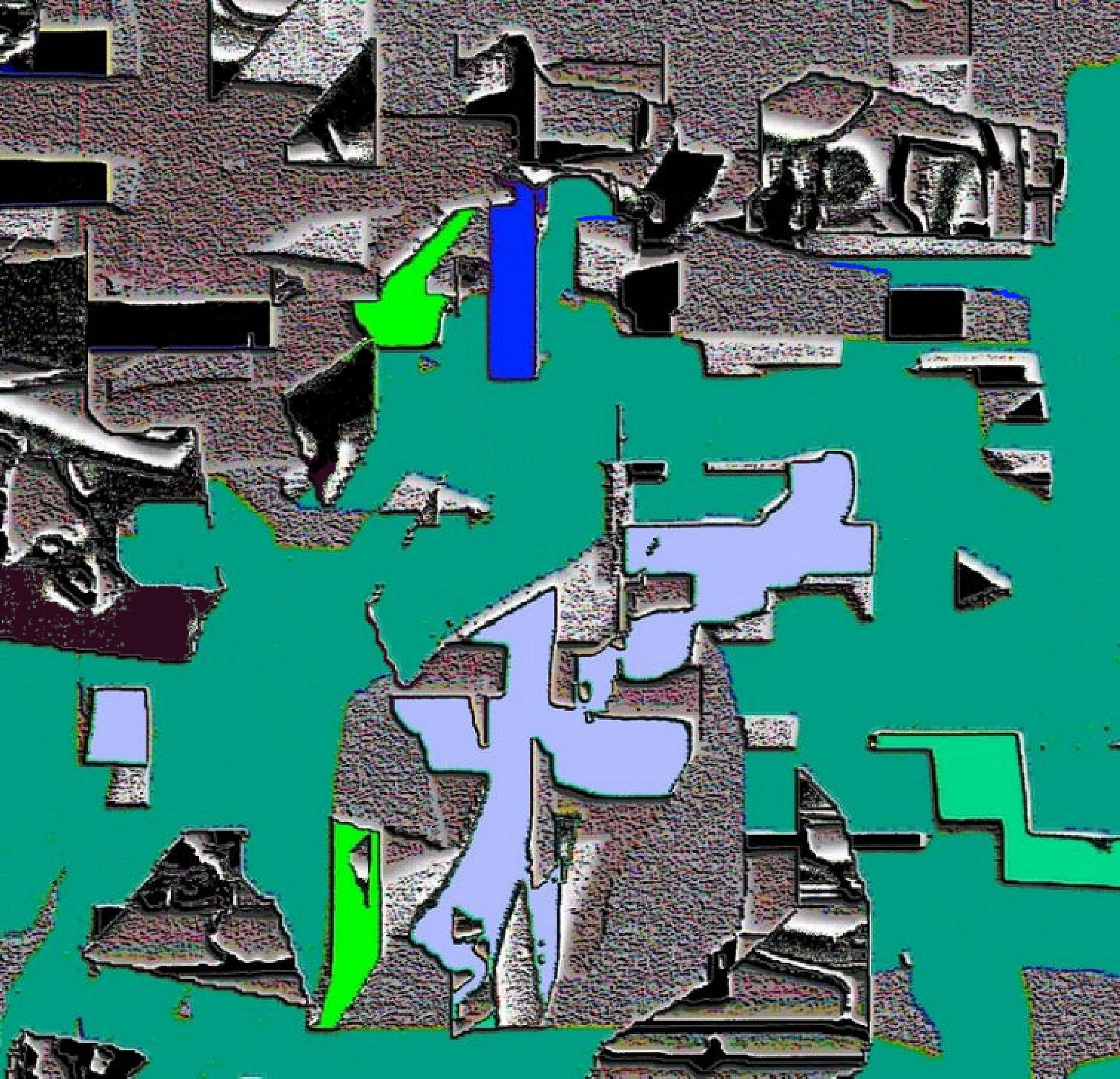 "2/24" Digitaldruck auf AluDibond 100/100cm
