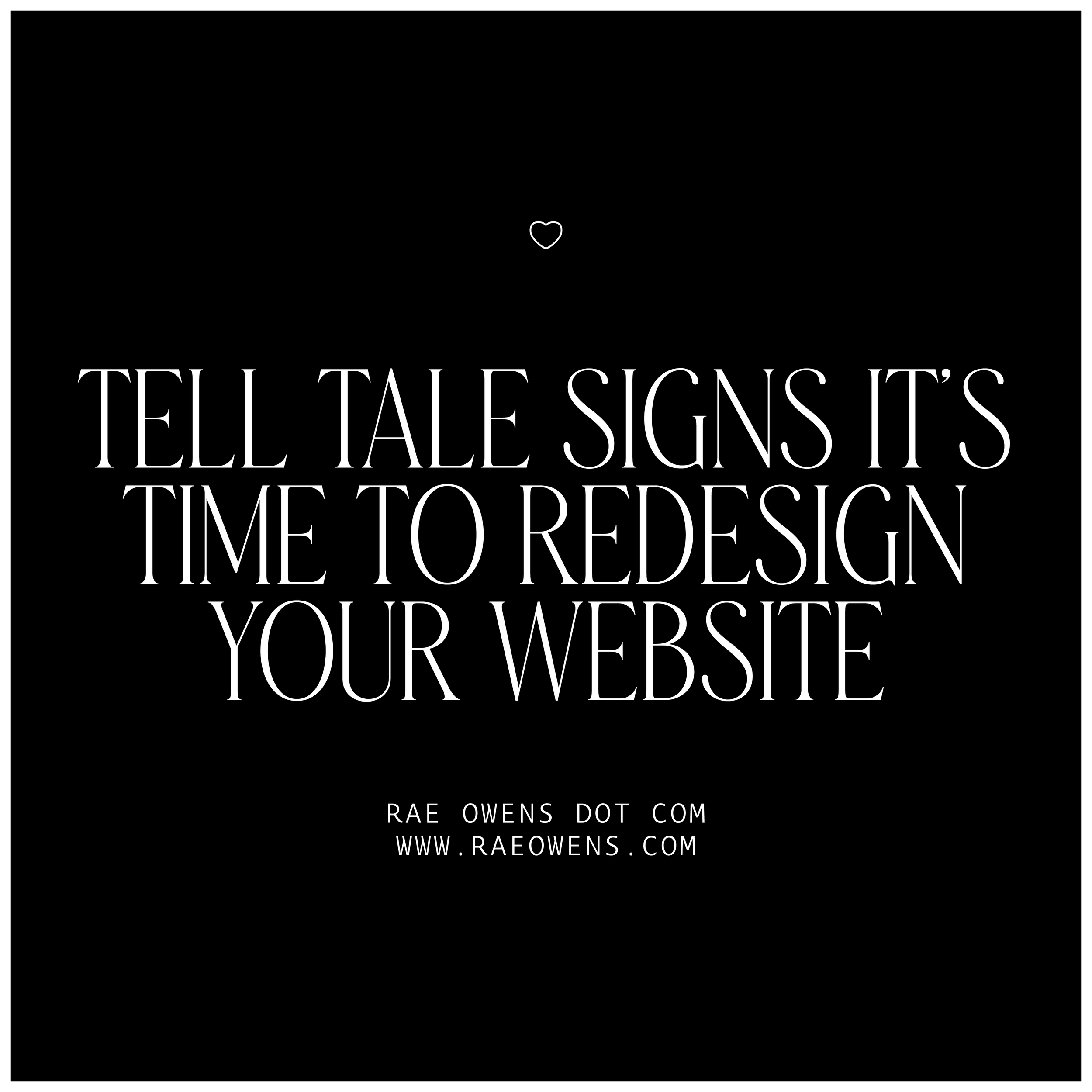 Tell Tale Signs It’s Time To Redesign Your Website