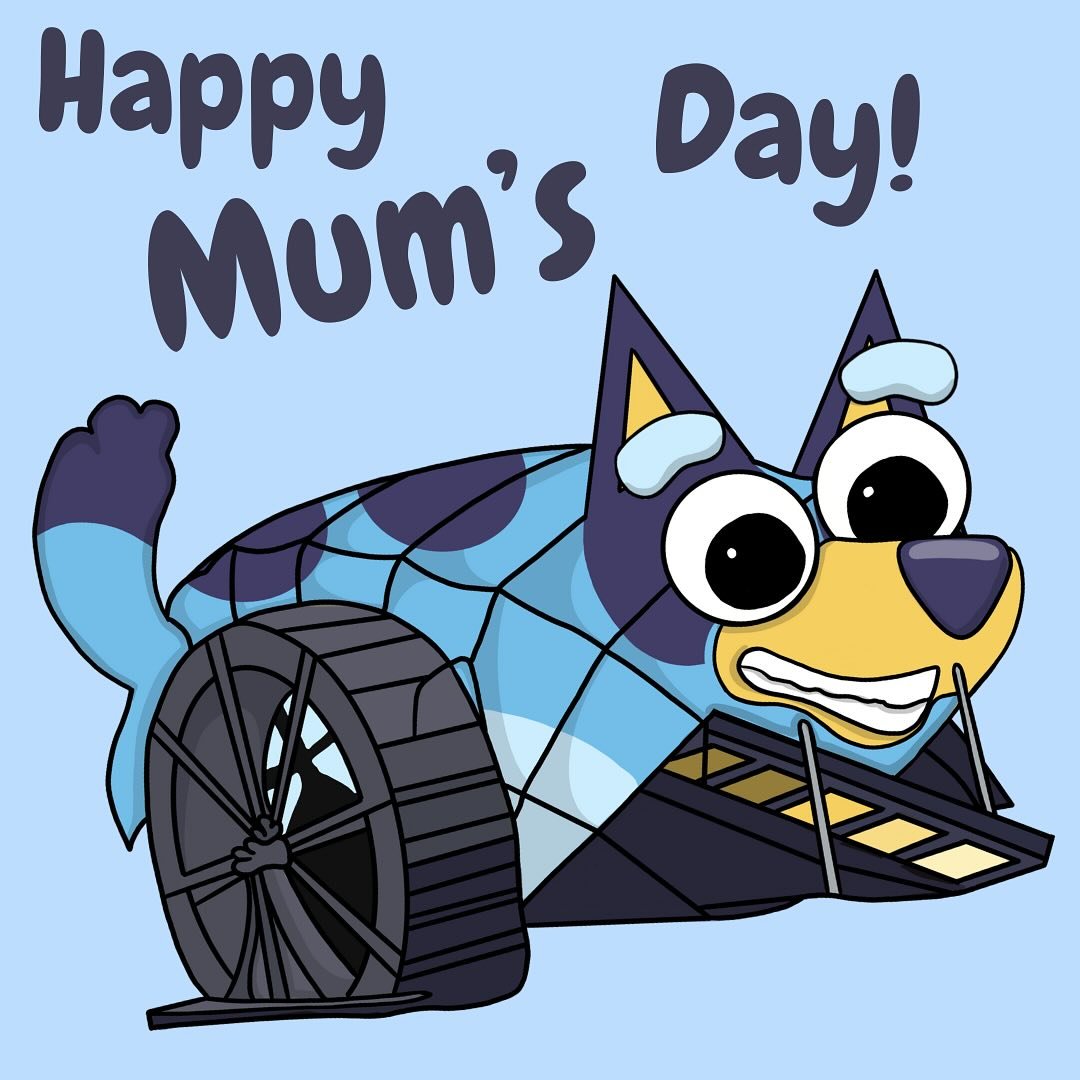 Have a trashtastic Mum&rsquo;s Day human frens! ❤️🌸
