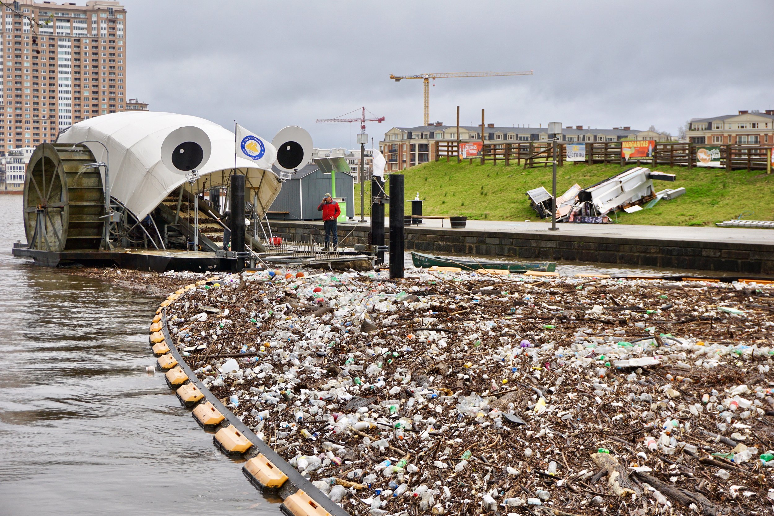 Garbage Interceptor Mr. Trash Wheel – Part Time Celebrity, Full Time Trash Interceptor