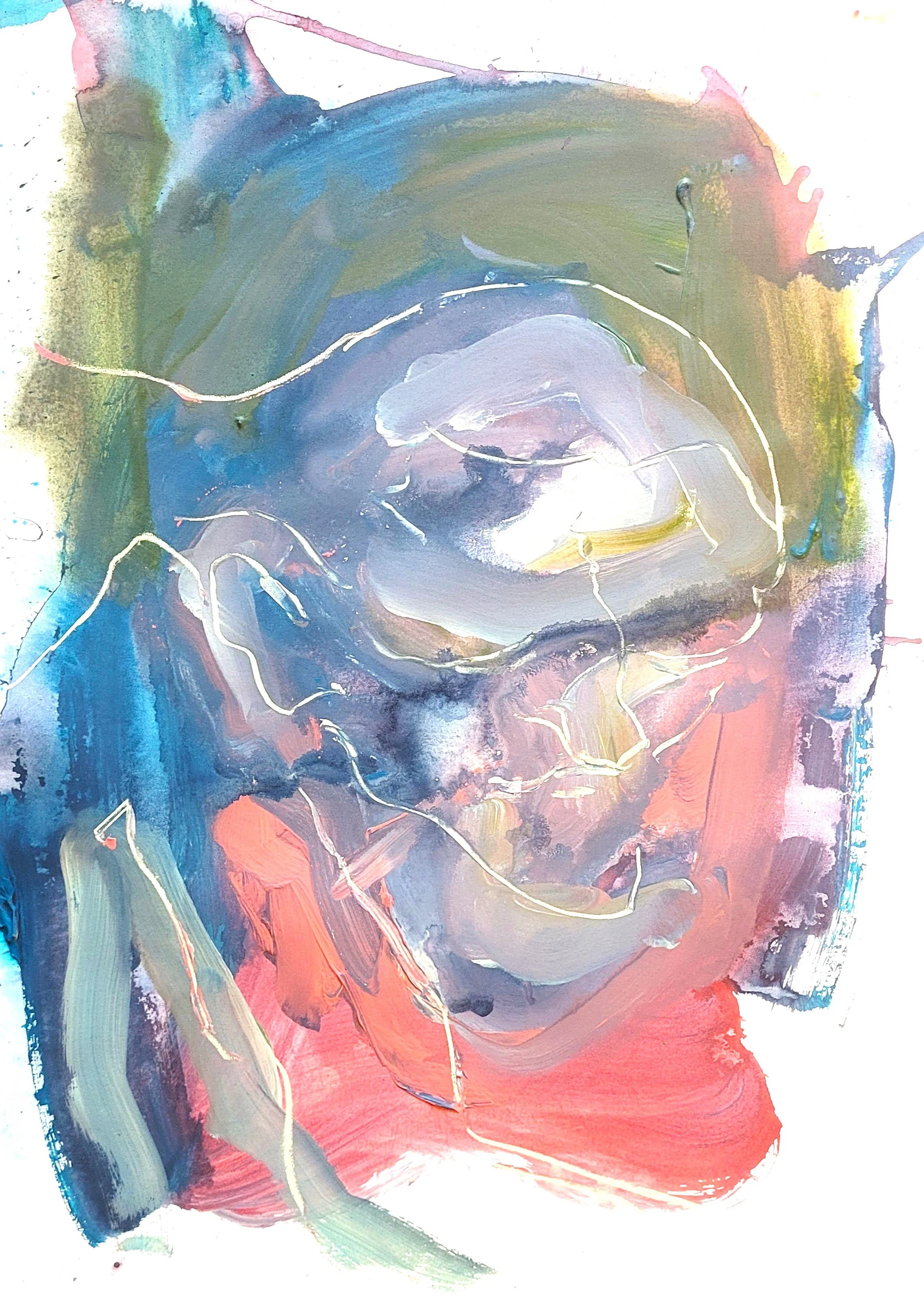 "Goya Head Study I" 2023  SOLD