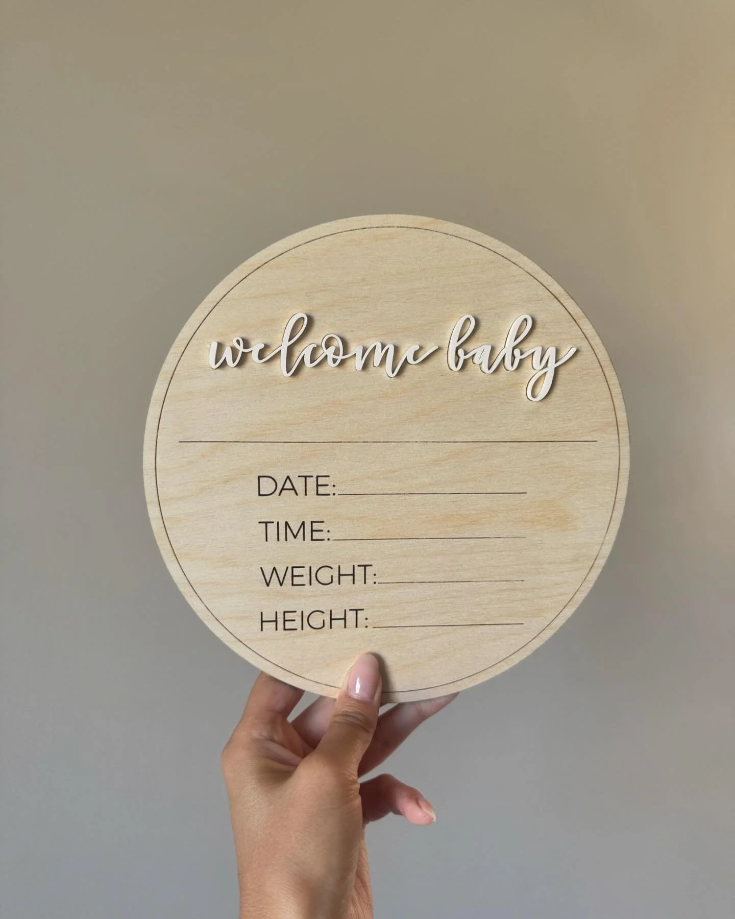neutral welcome baby 🤍