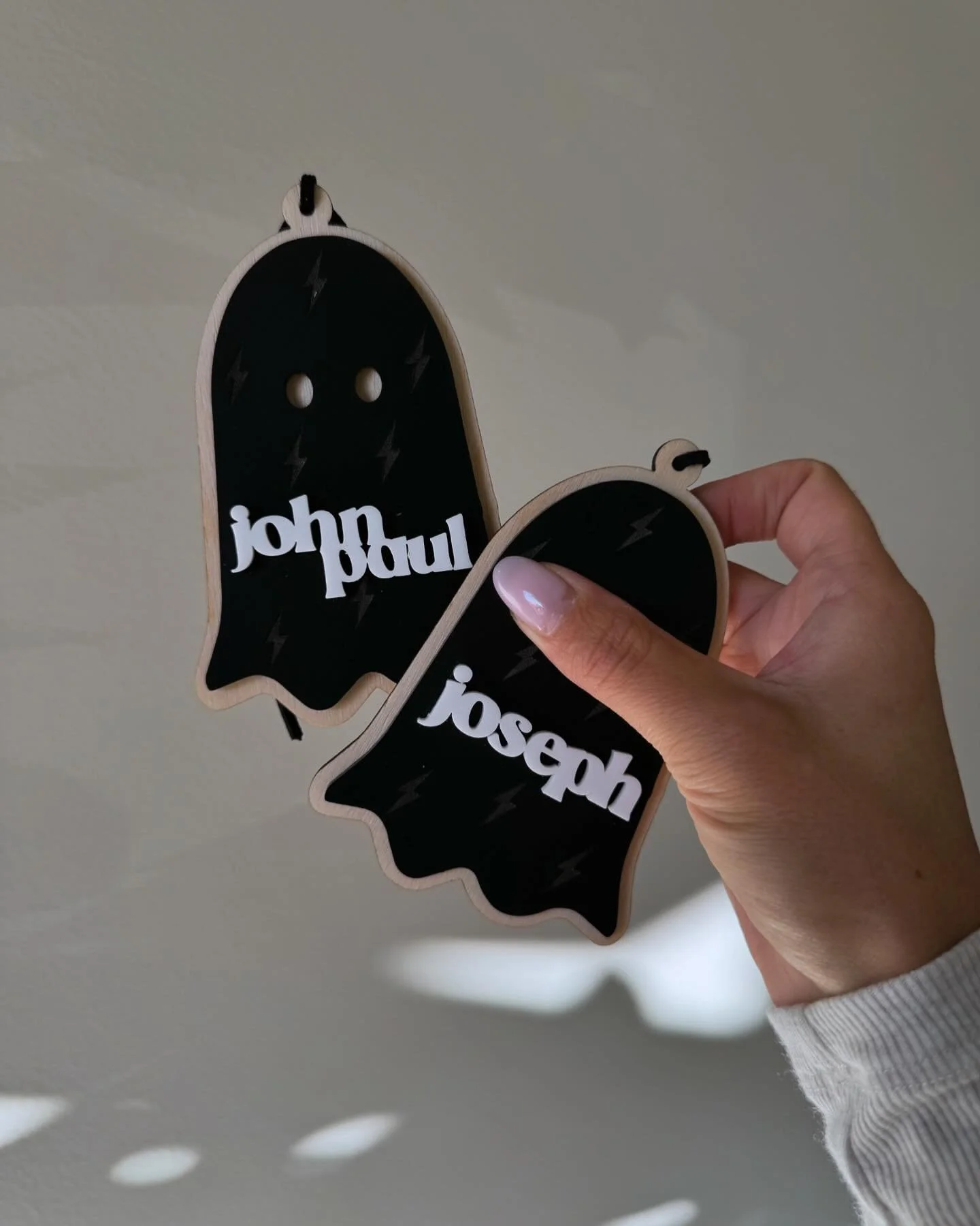 Boo basket tags 👻