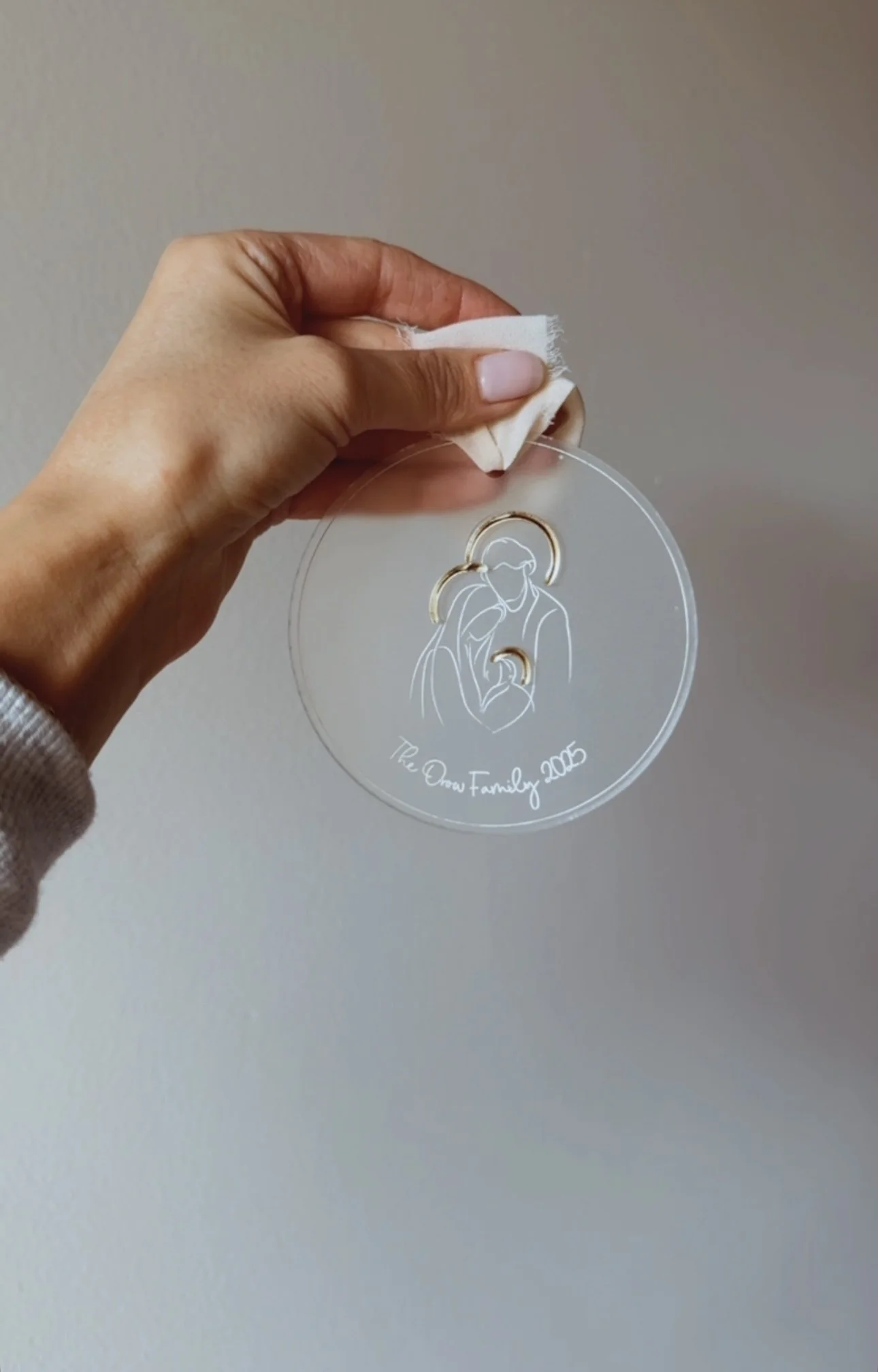 Holy Family Ornament