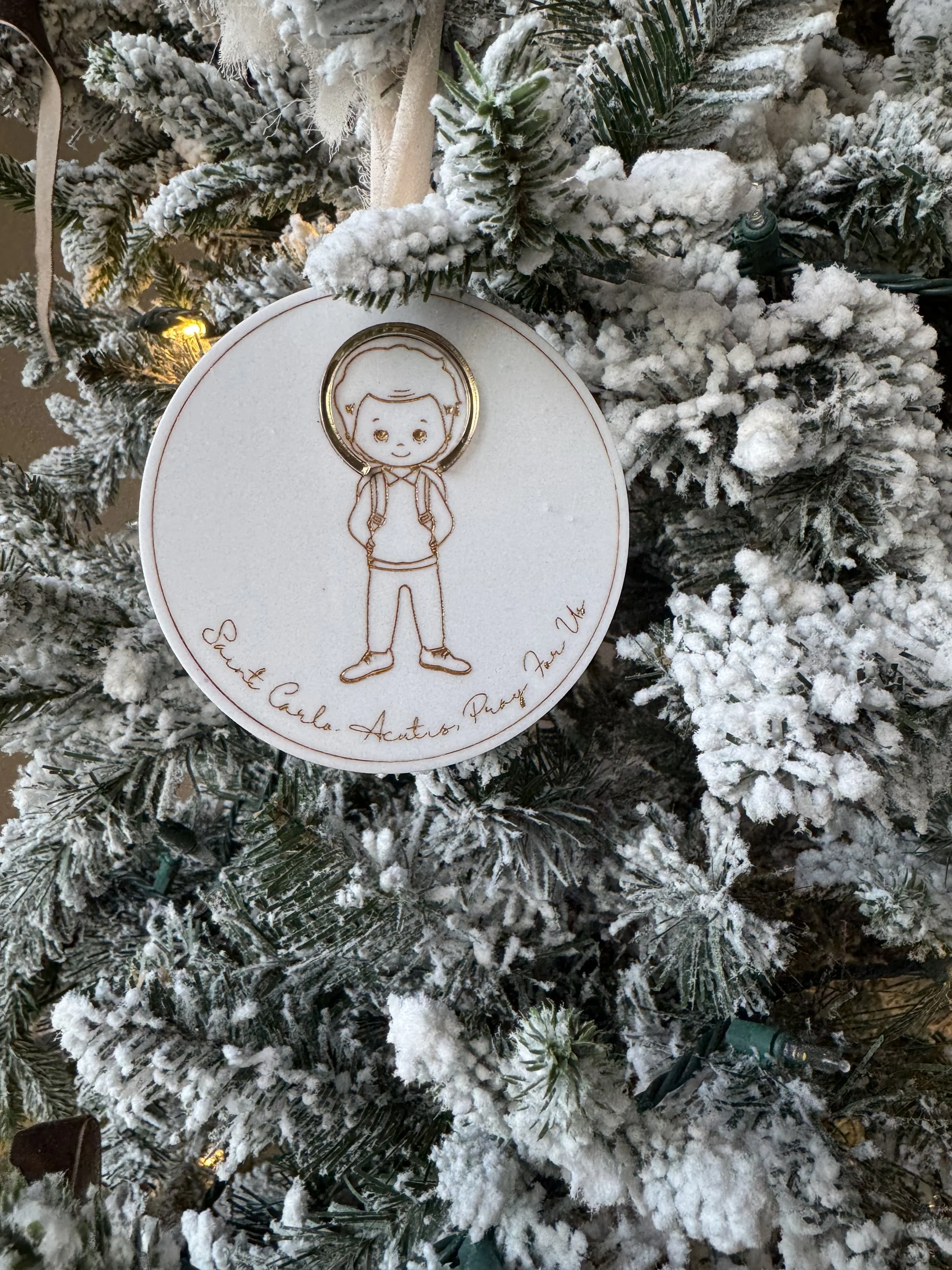 Child Saint Ornaments