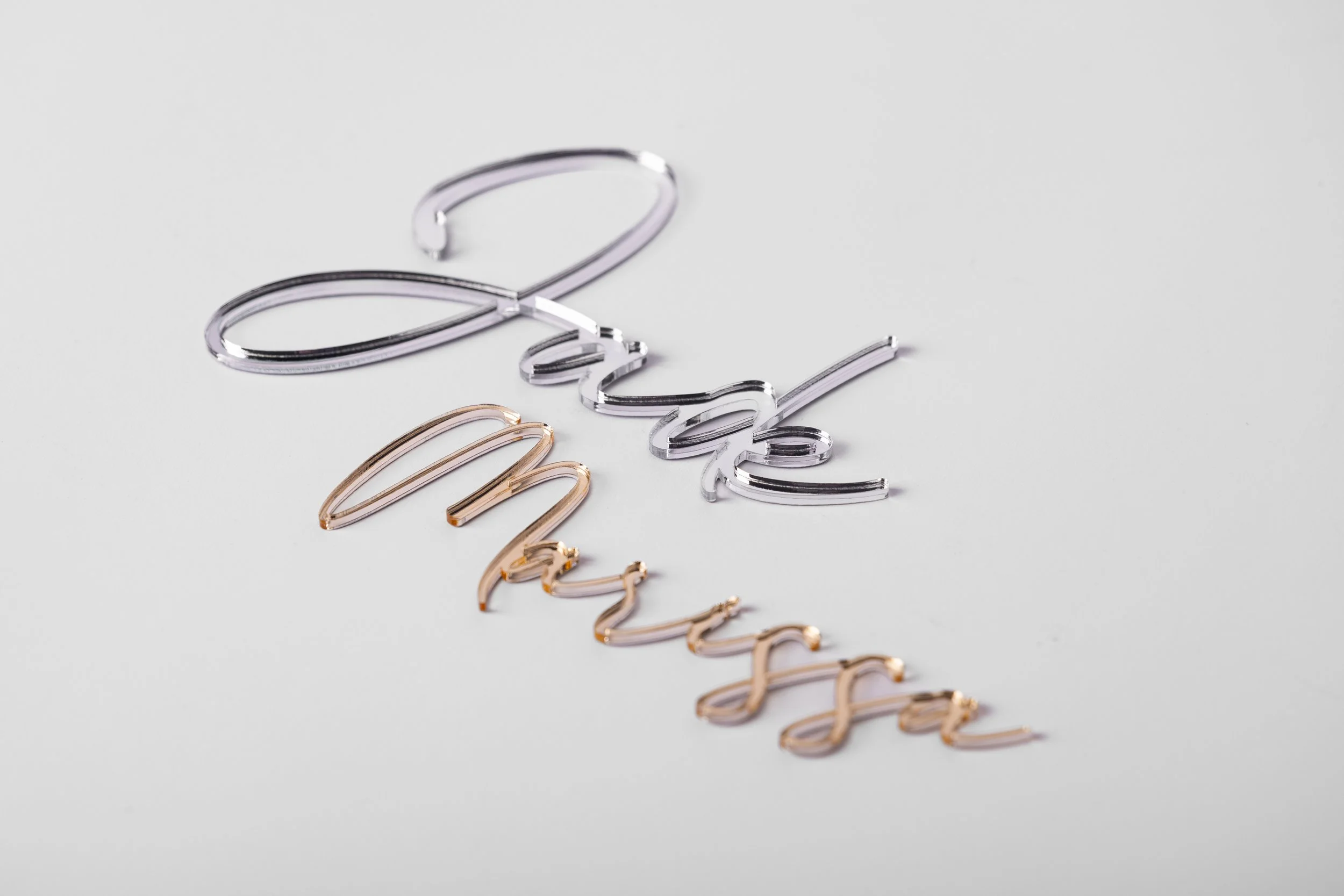 Script Cake Name Charm