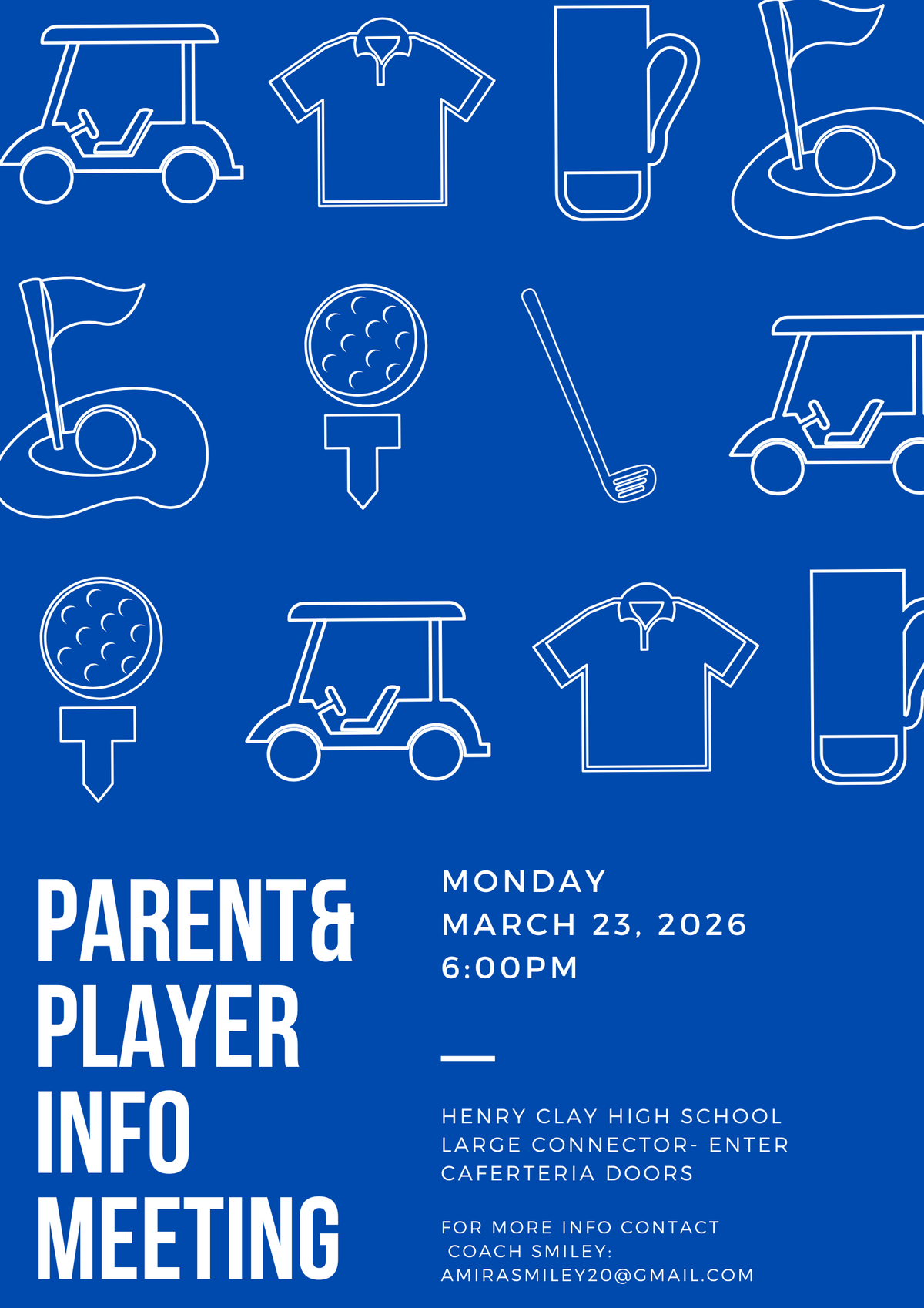 Girls Golf Informational Meeting