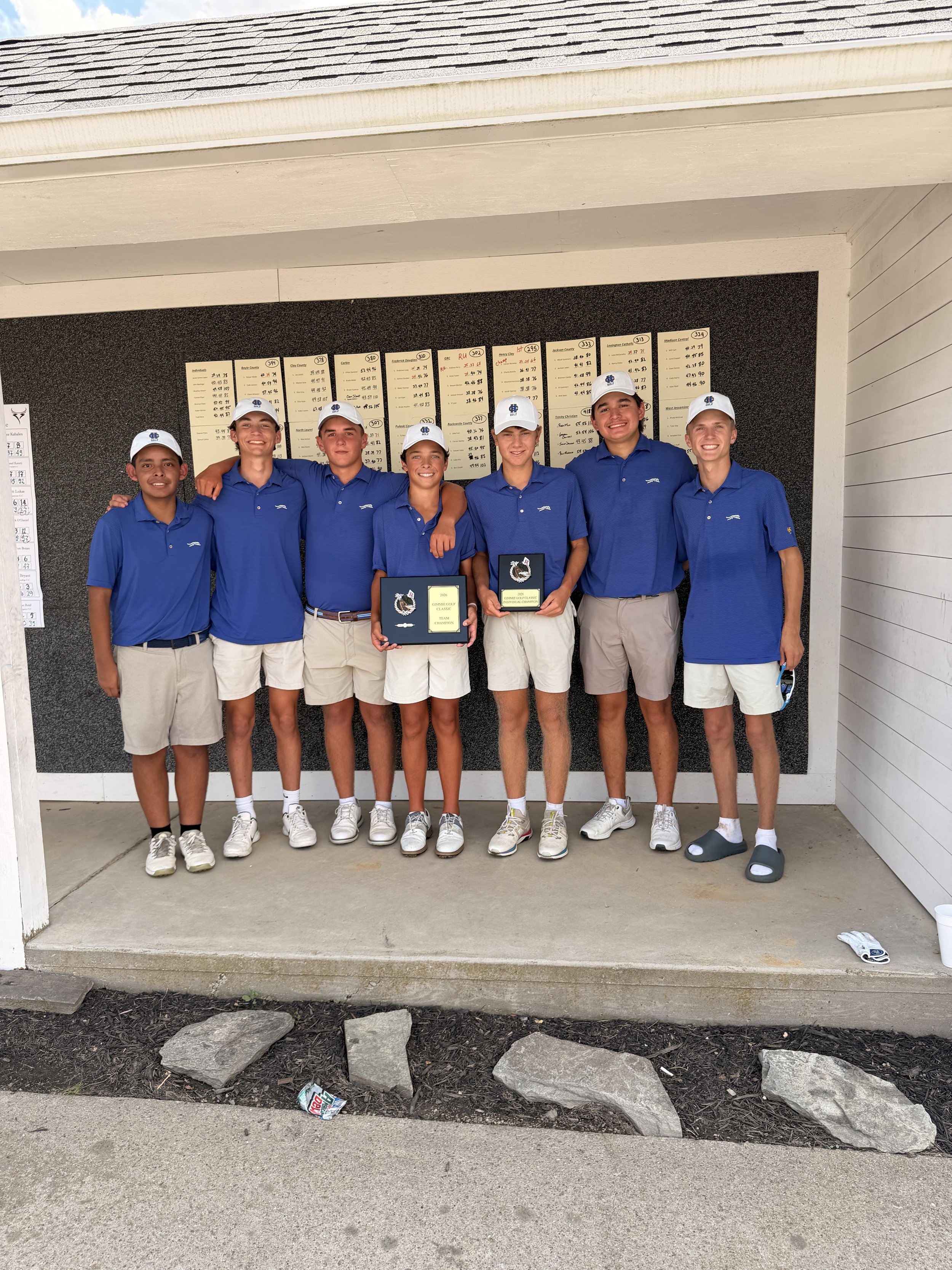 Boys golf starts summer off on a good note