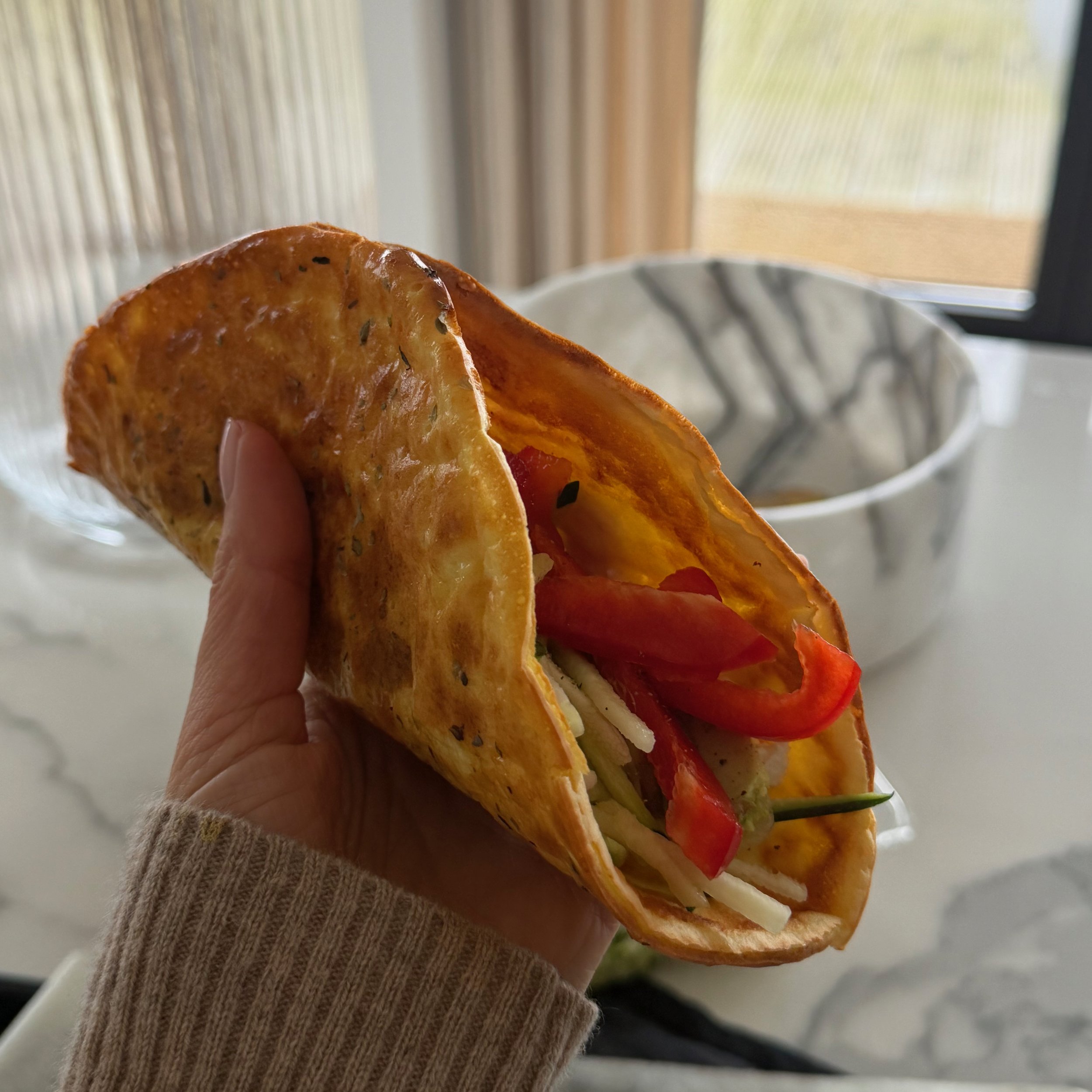 Cottage Cheese Flatbread