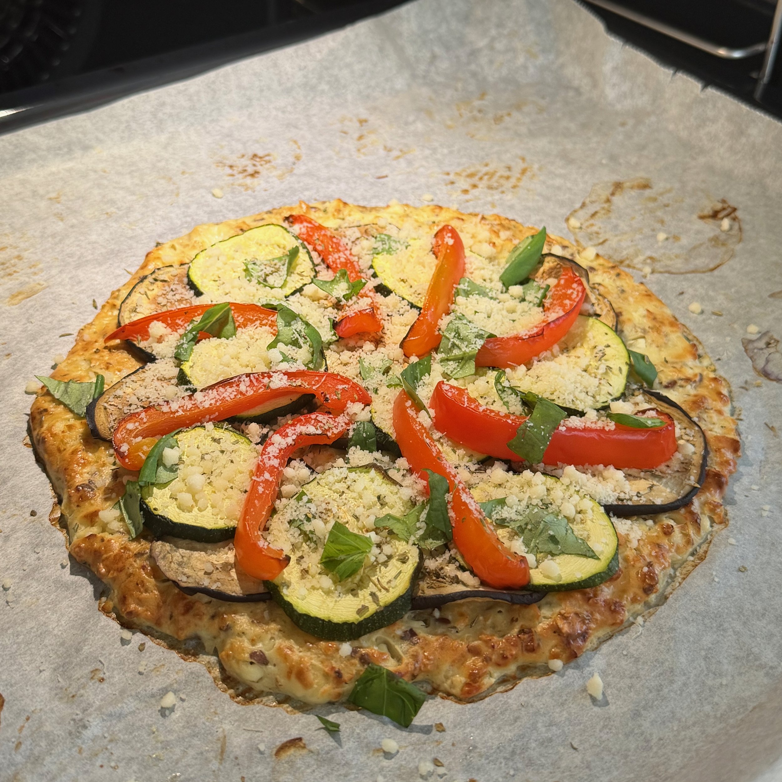 Cottage Cheese Pizza