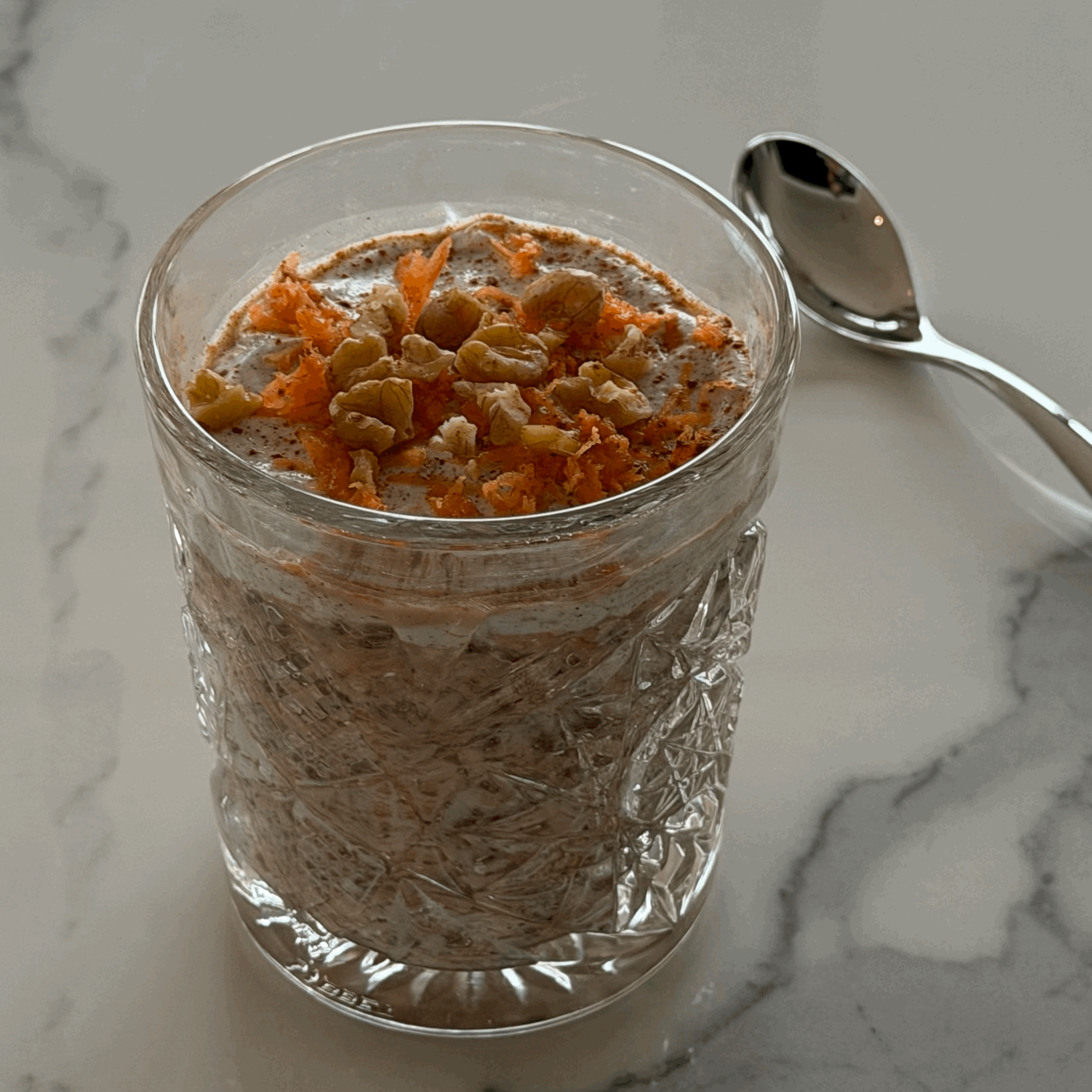Carrot Cake Overnight Oats