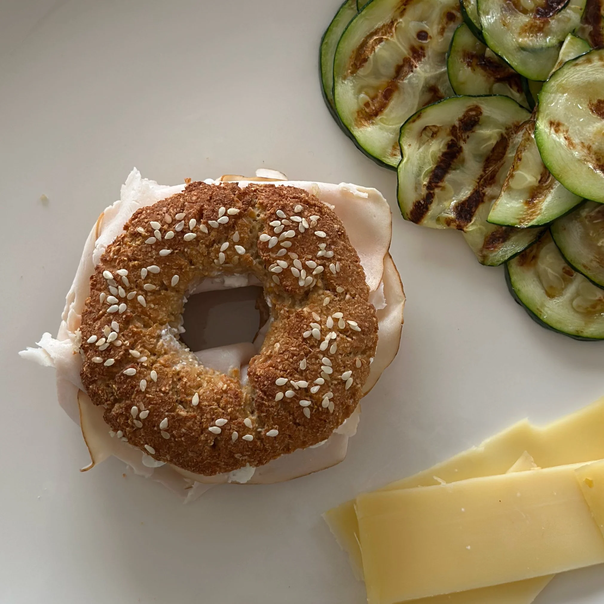 Cottage Cheese Bagel