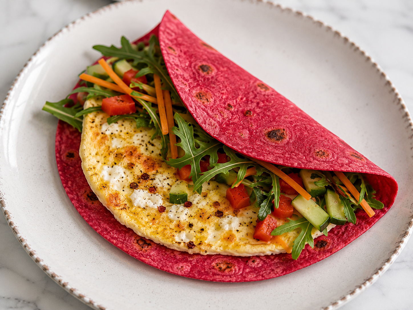 Feta Bietenwrap