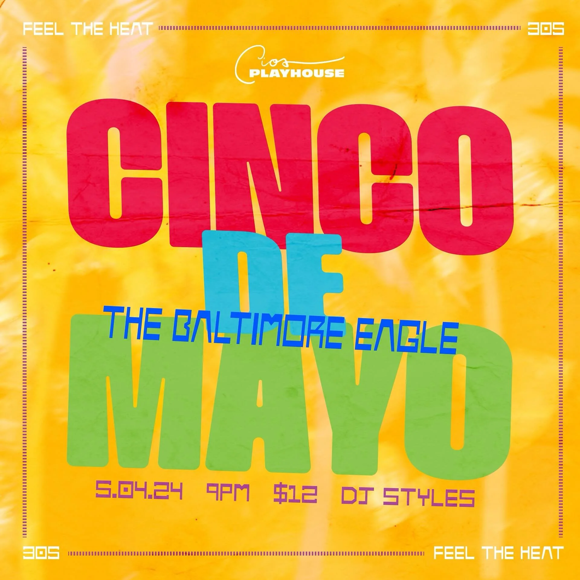 &iexcl;&Uacute;nete a nosotros para probar el calor de Miami mientras celebramos el estilo 305 del Cinco de Mayo el pr&oacute;ximo mes! Estaremos  en el Baltimore Eagle para una noche sudorosa de ritmos latinos el 4 de mayo. Las puertas se abrir&aacu