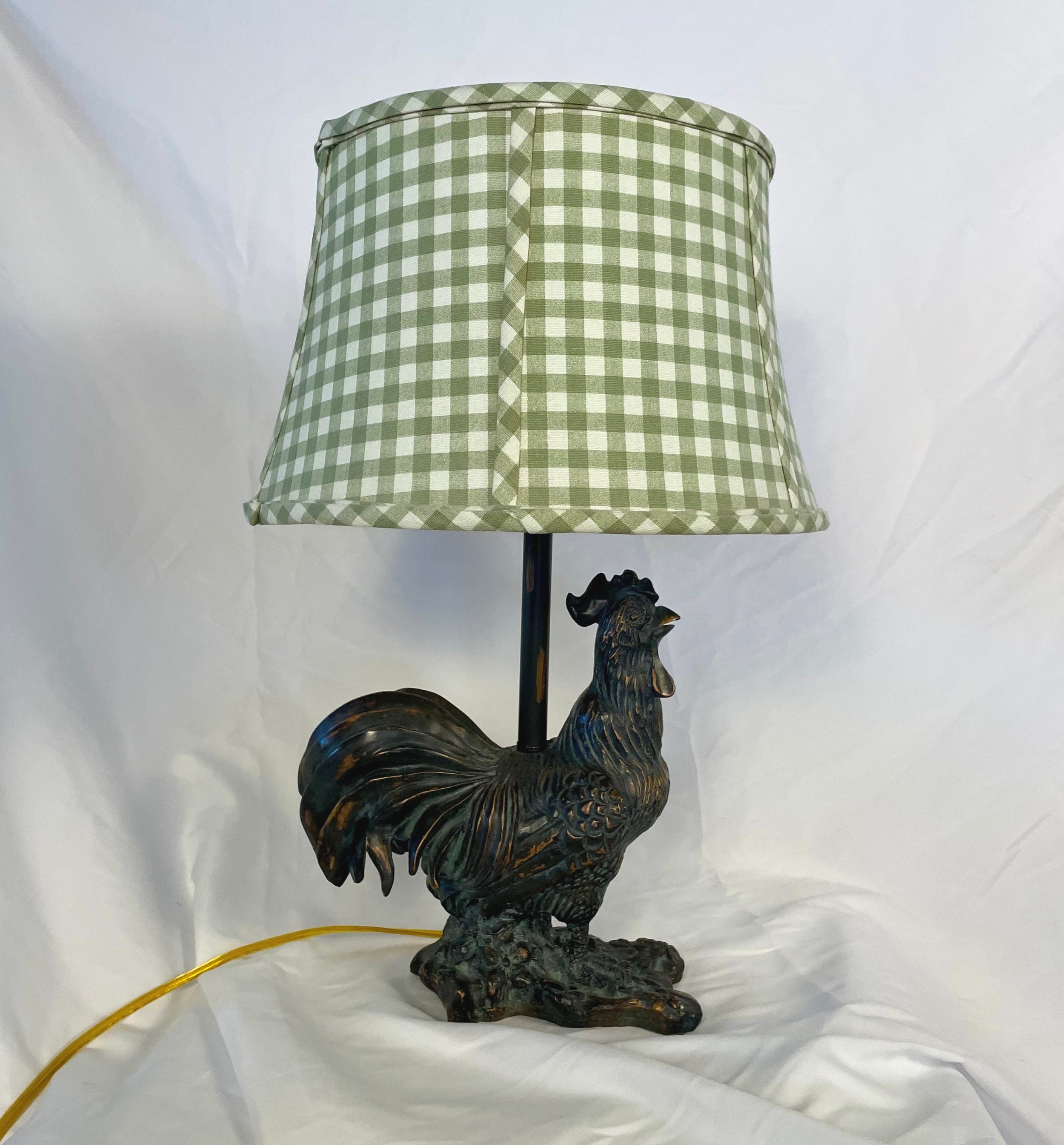 Vintage Farmhouse Rooster Lamp
