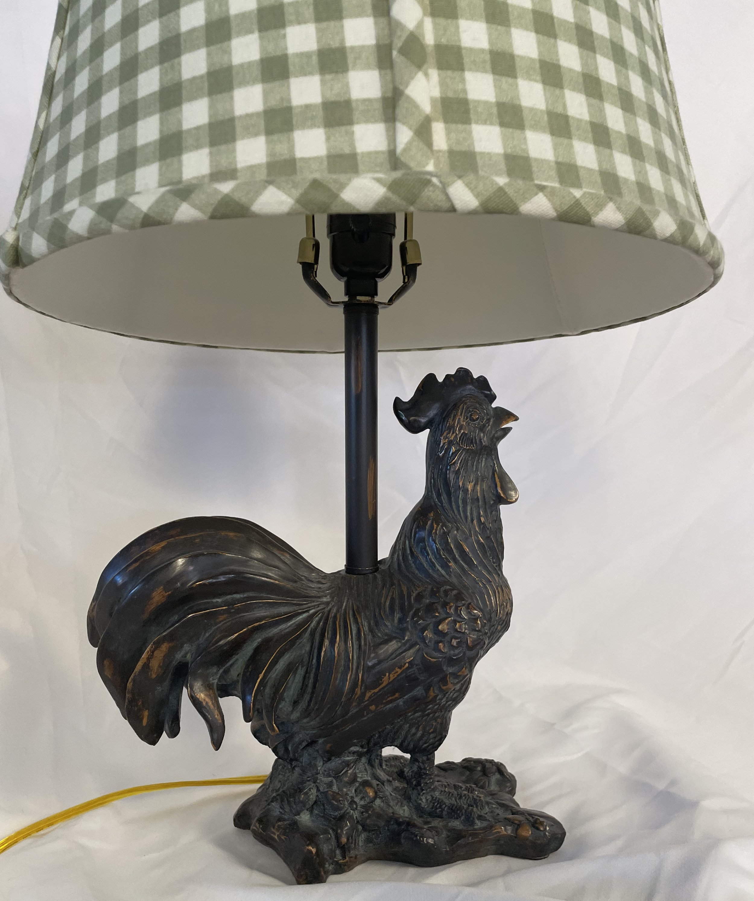 Vintage Farmhouse Rooster Lamp