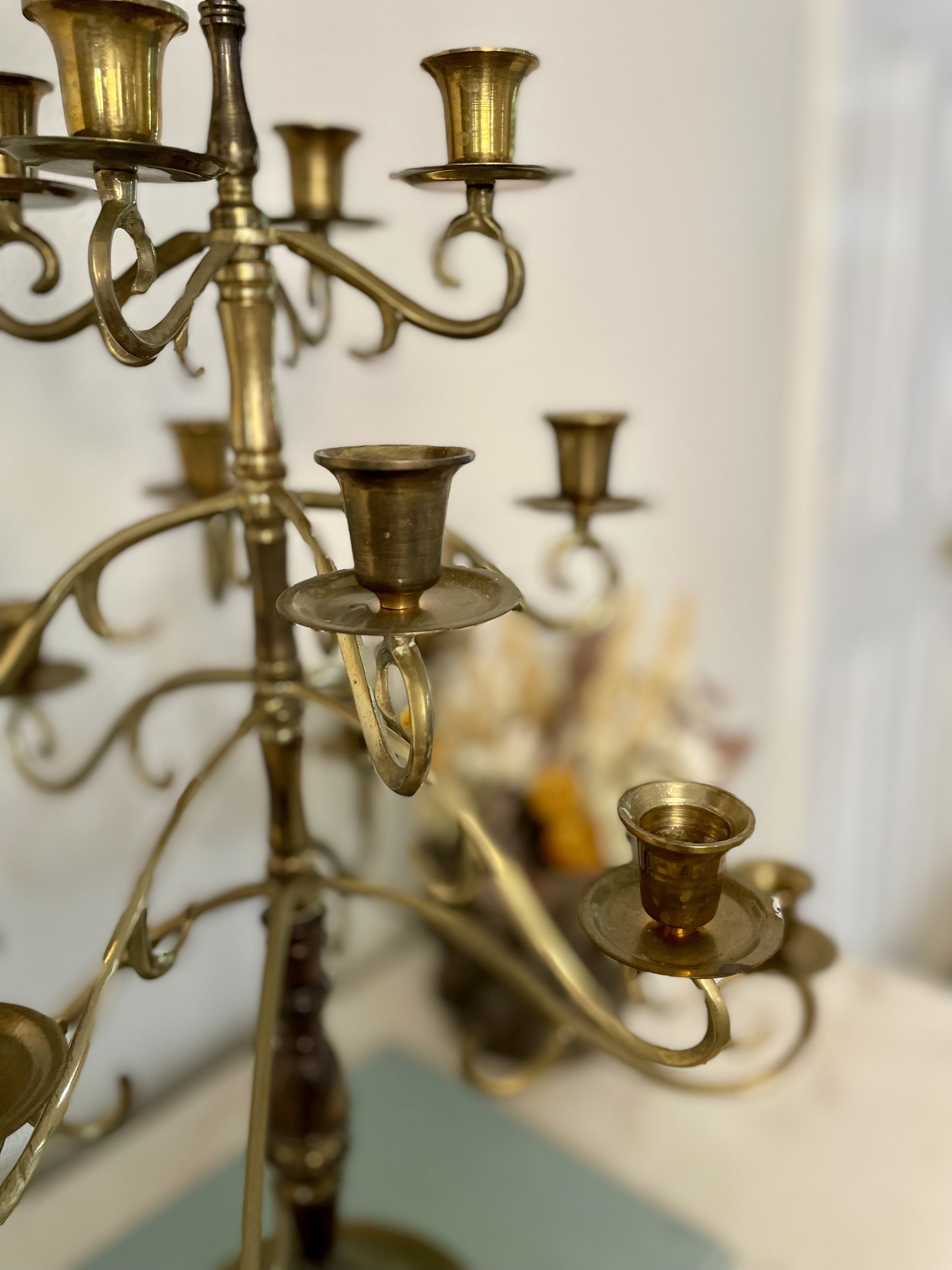 Brass Candelabra