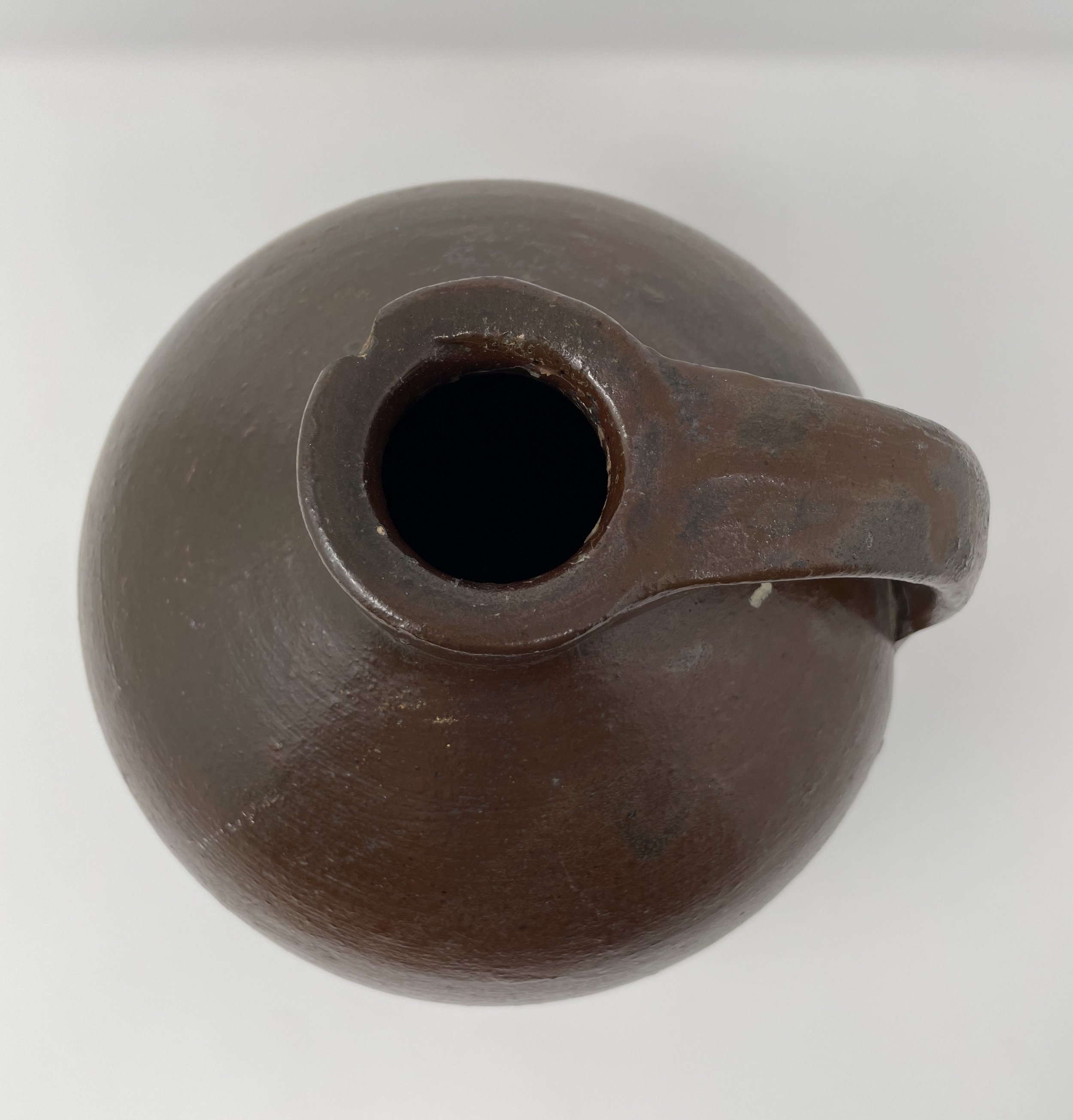 Pottery Whiskey Jug