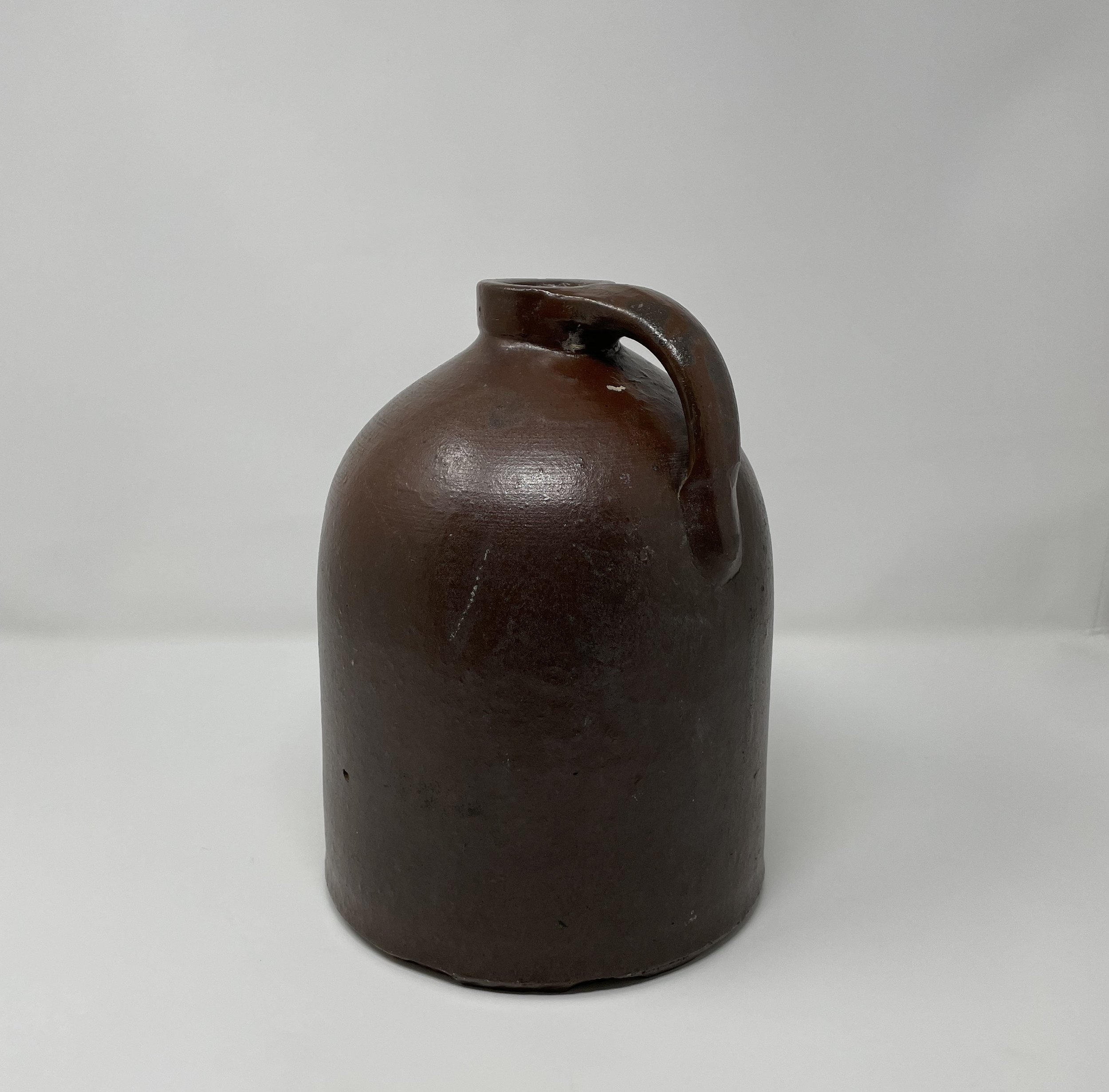 Pottery Whiskey Jug