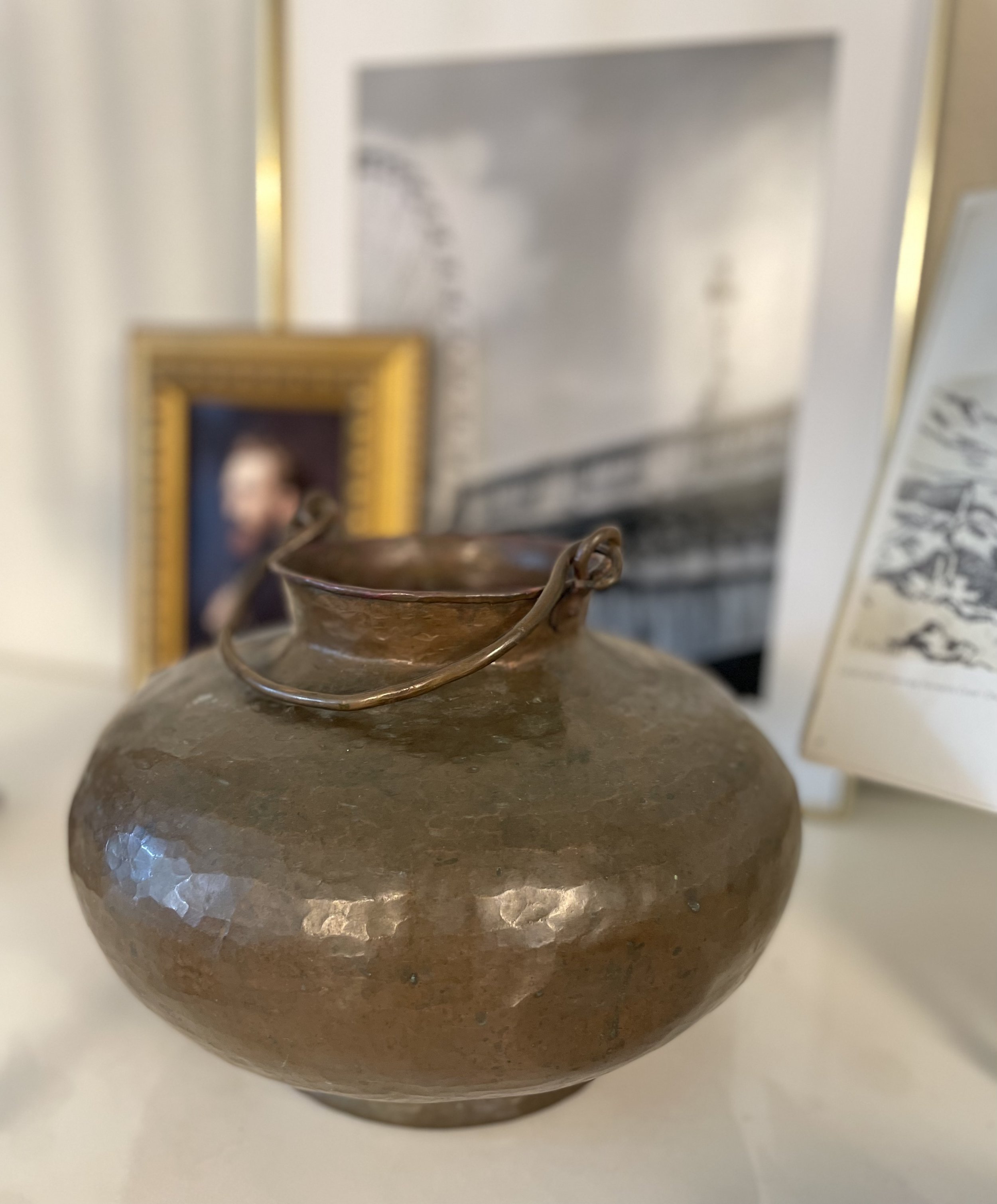 Handmade Solid Copper Vase
