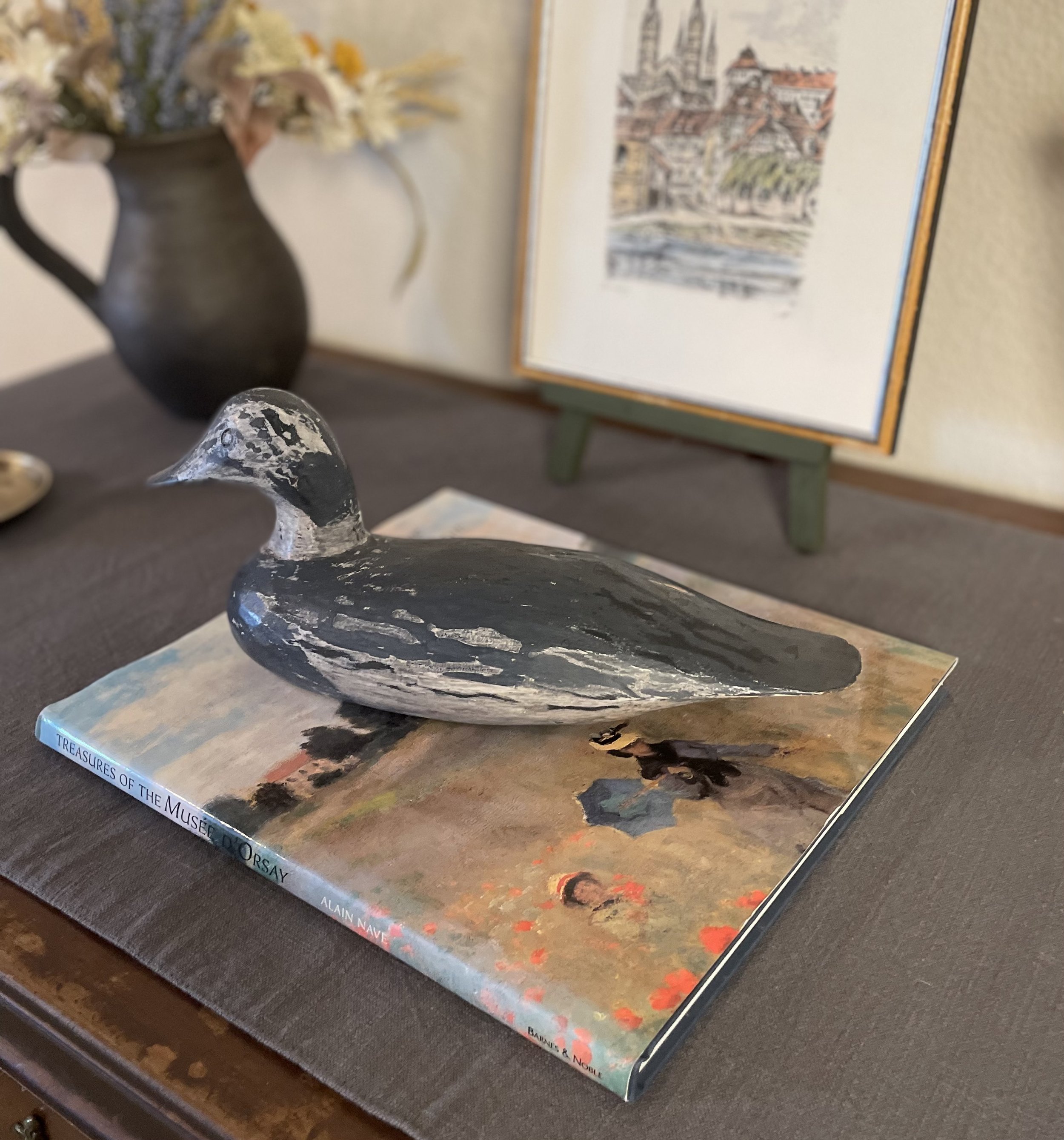 Vintage Wooden Duck Decoy