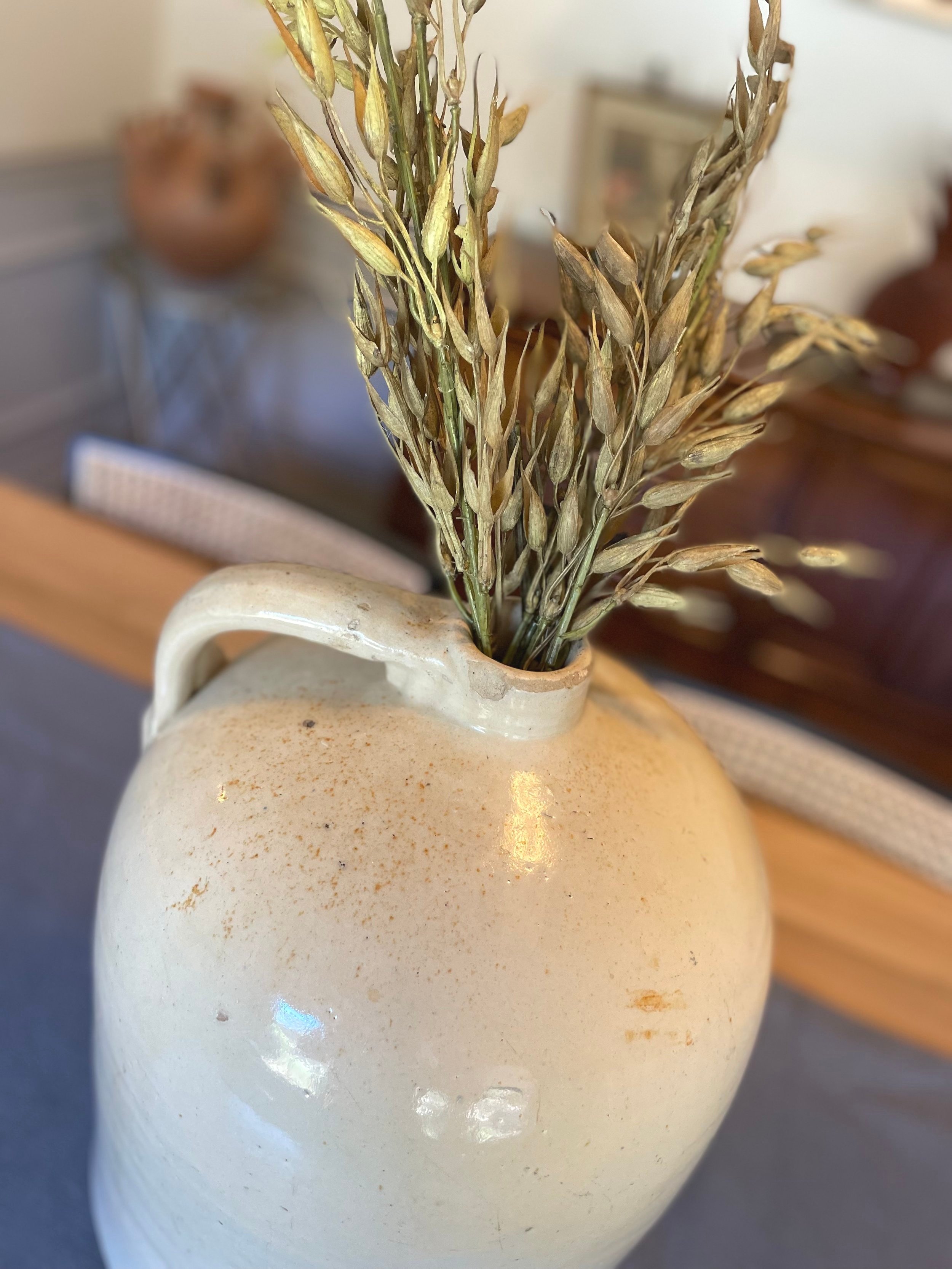 Antique 5 Gal Stoneware Crock Jug