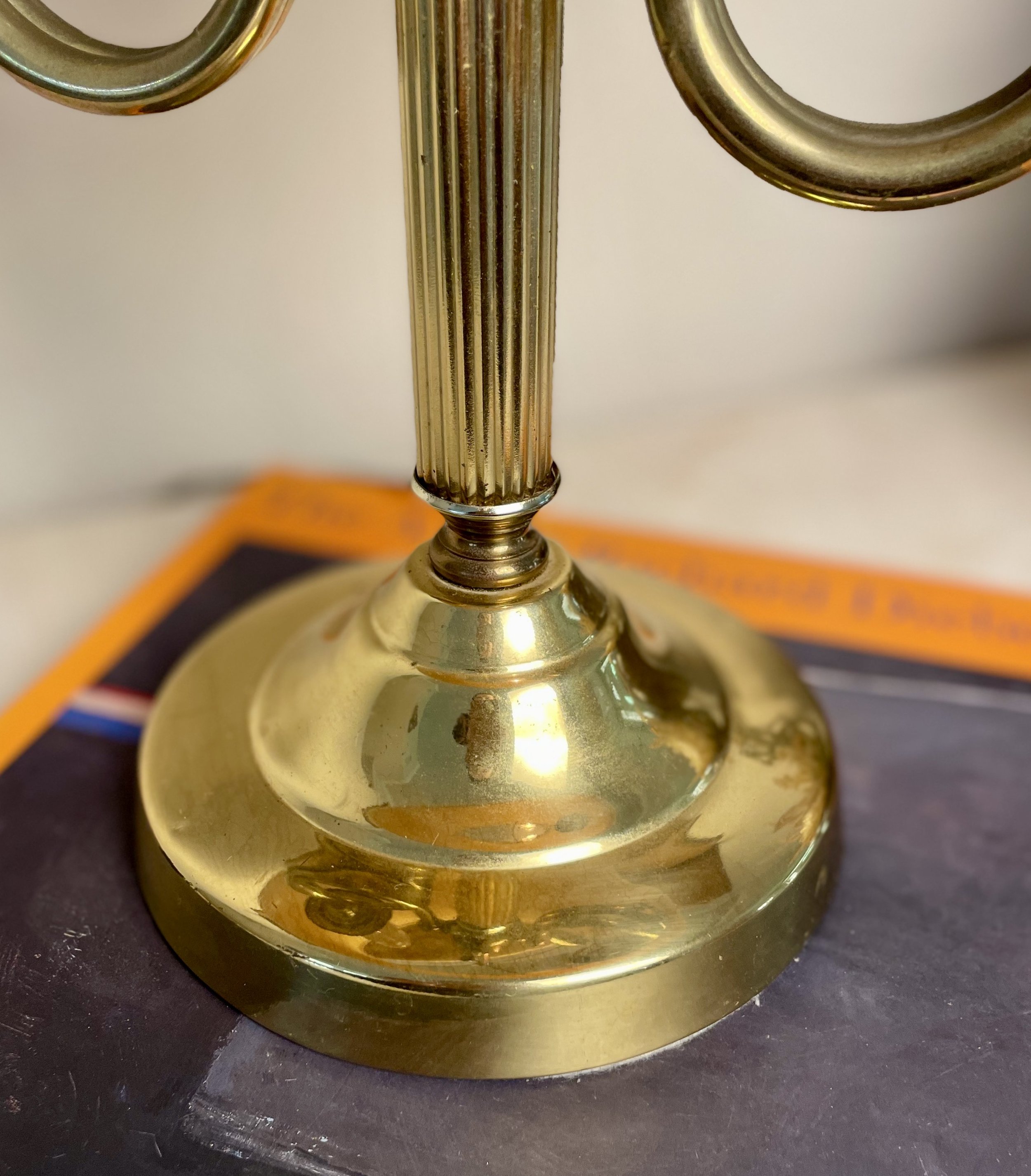 2 Arm Vintage Bouillotte Lamp