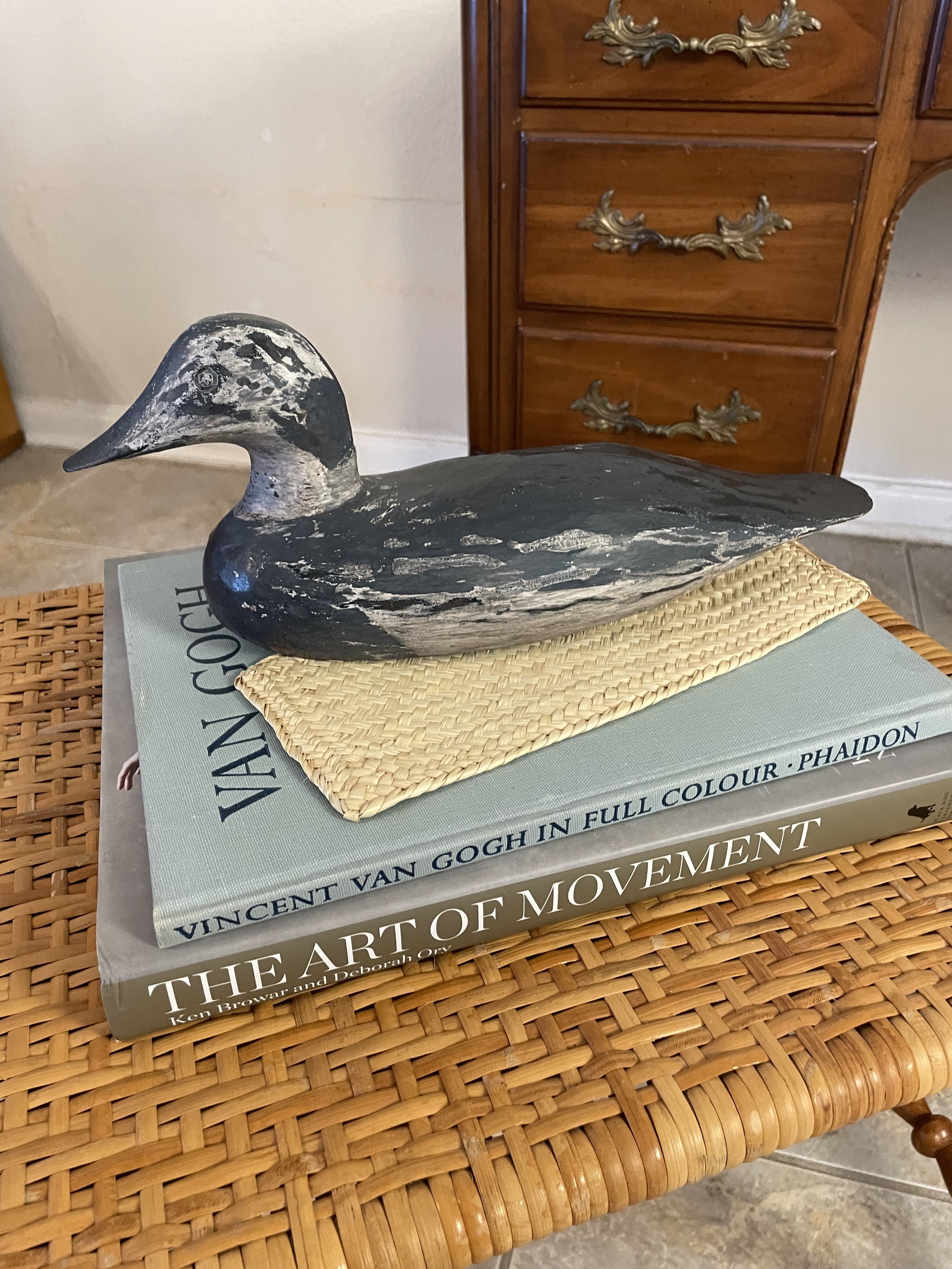 Vintage Wooden Duck Decoy