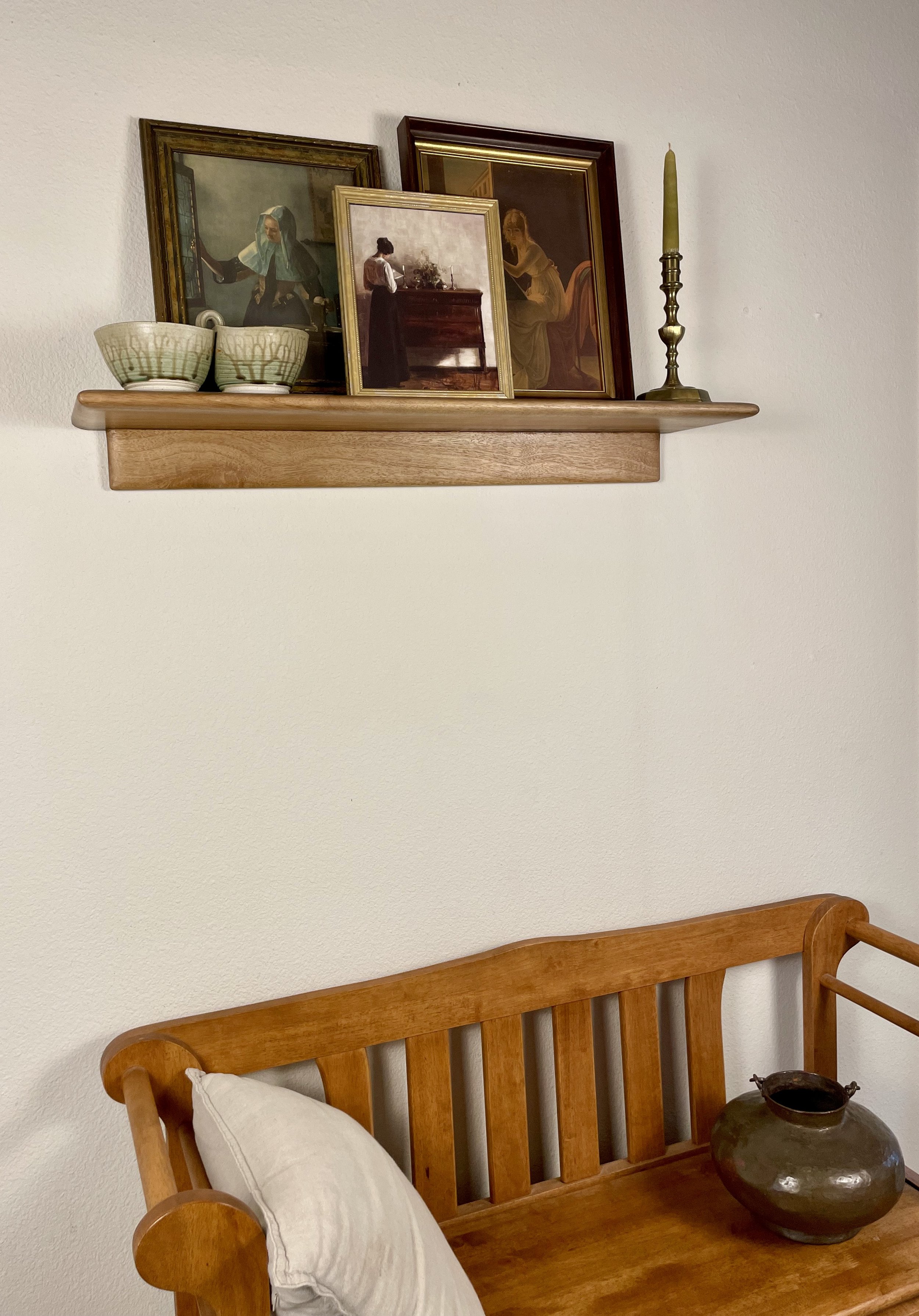 Classic Wooden Storage Bench