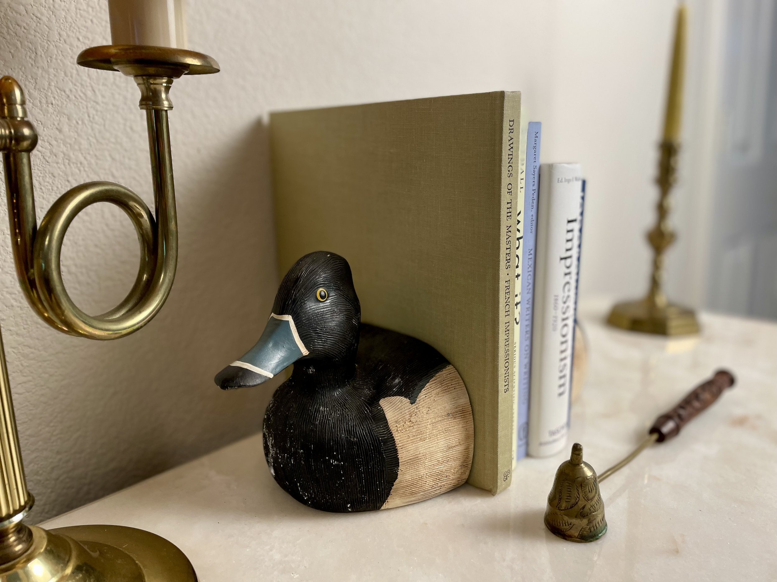 Carved Wooden Candle Snuffer
