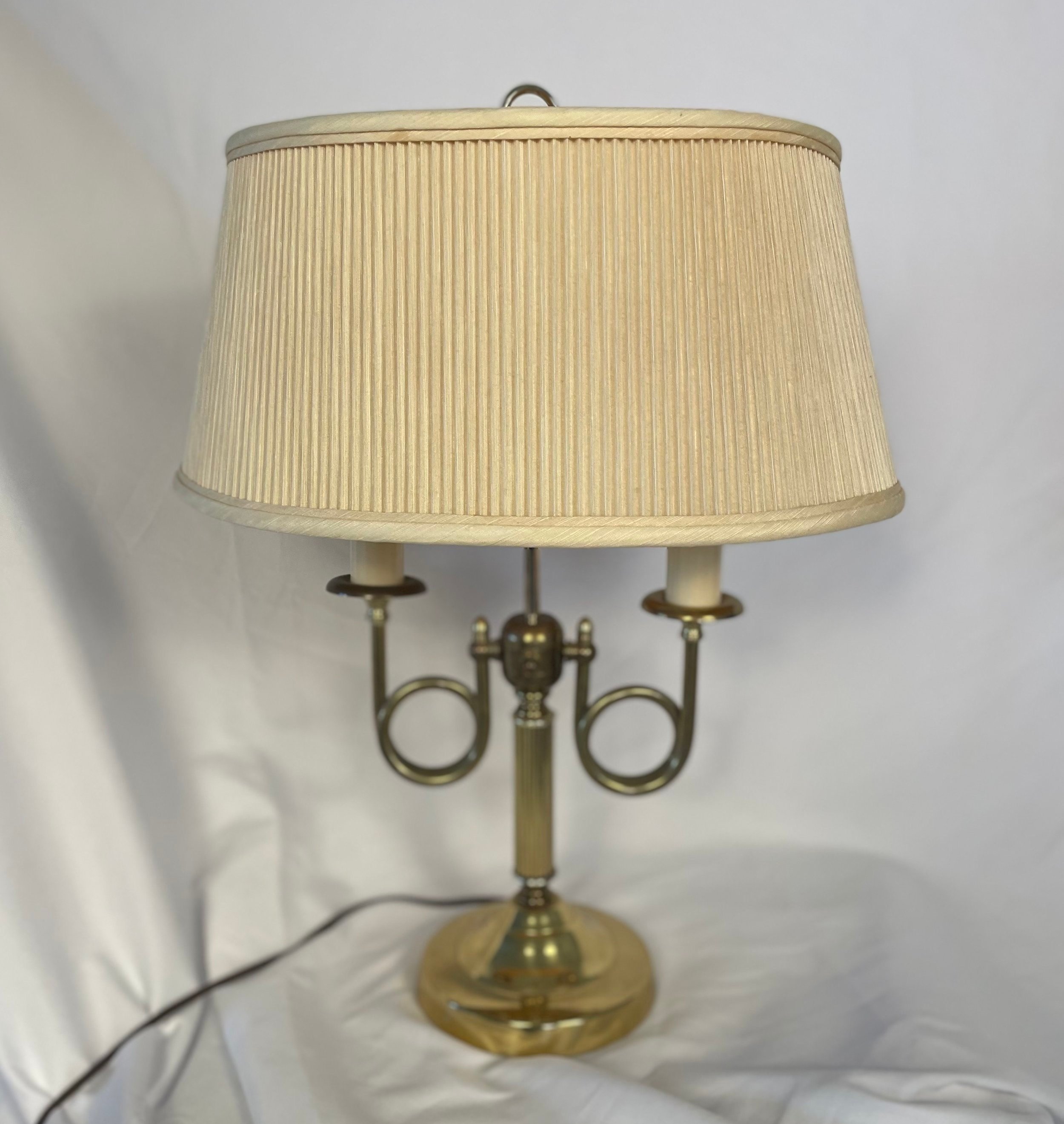 2 Arm Vintage Bouillotte Lamp