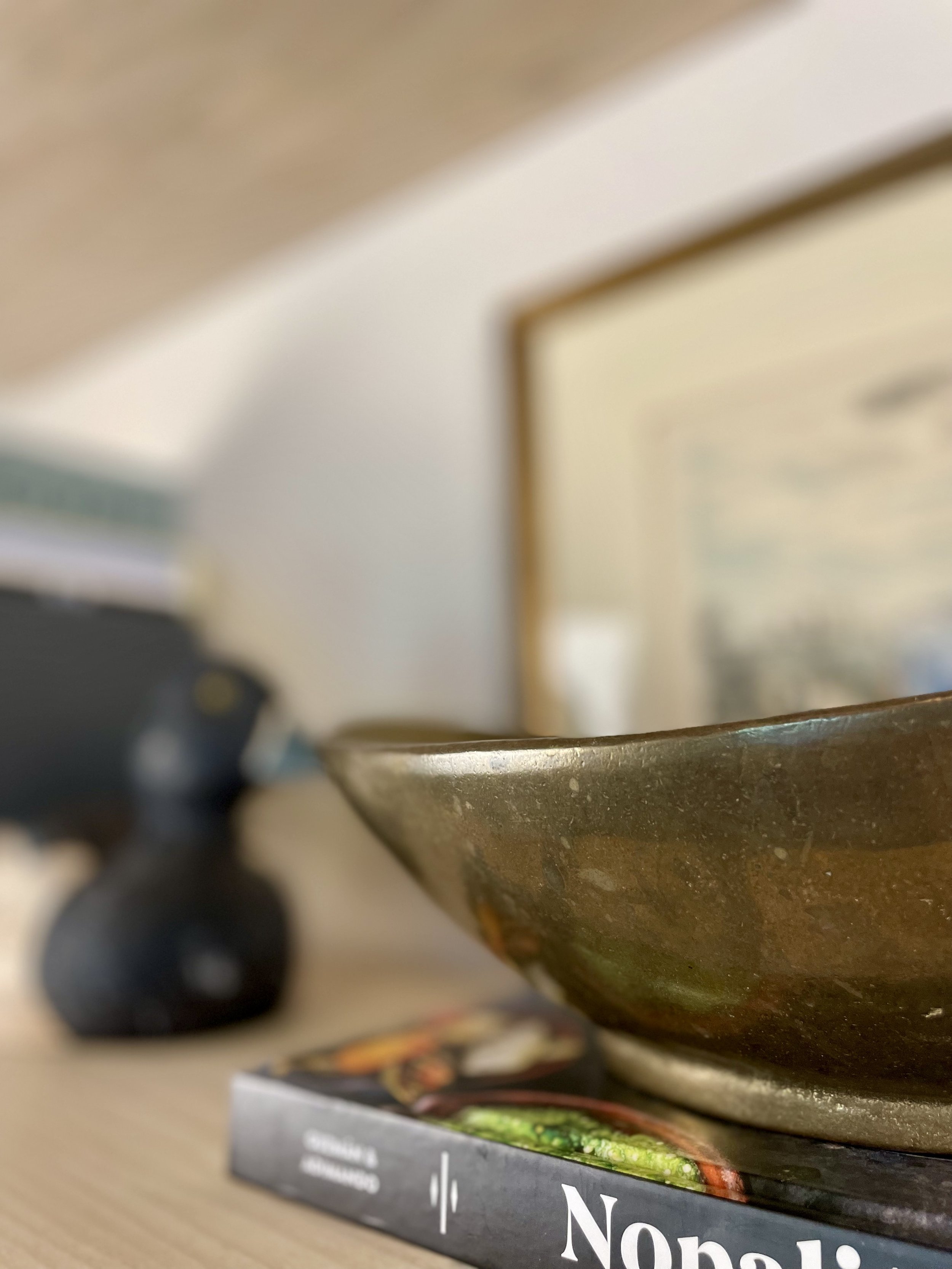 Vintage Italian Brass Bowl