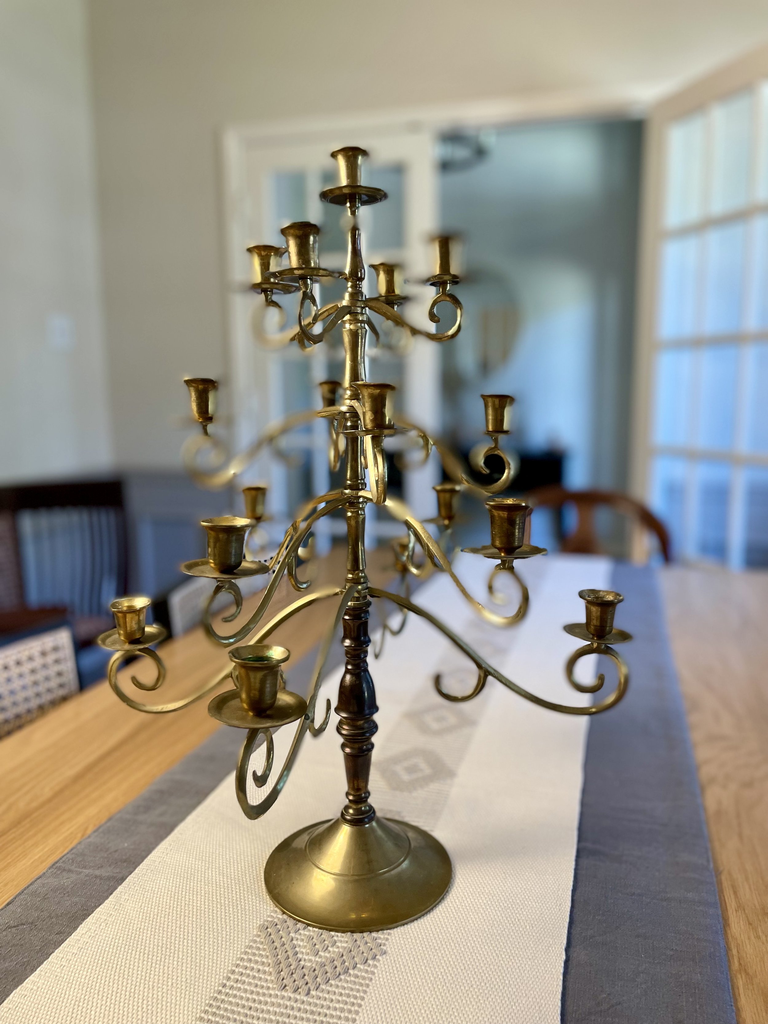 Brass Candelabra