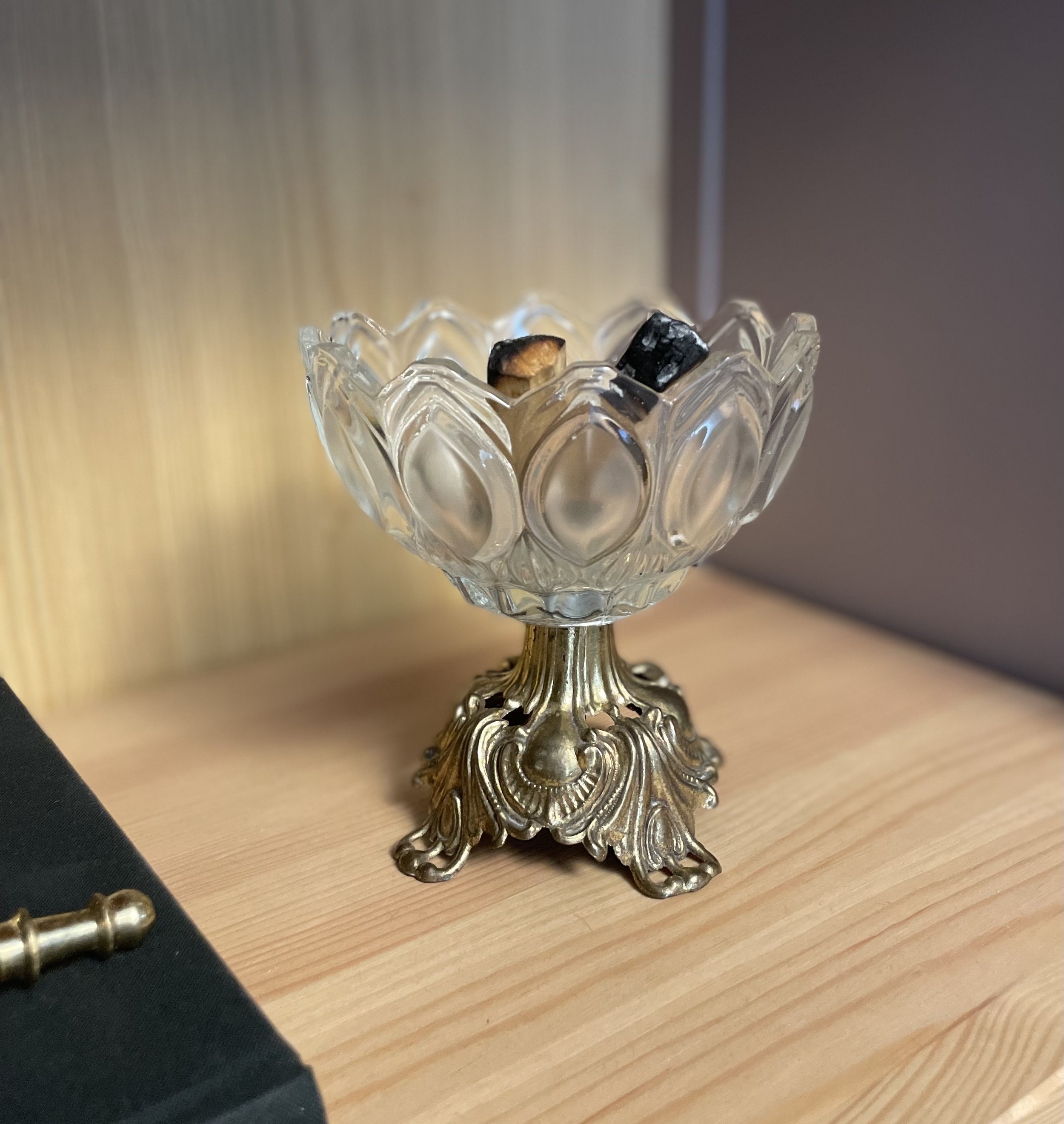 Hollywood Regency Style Compote Bowl