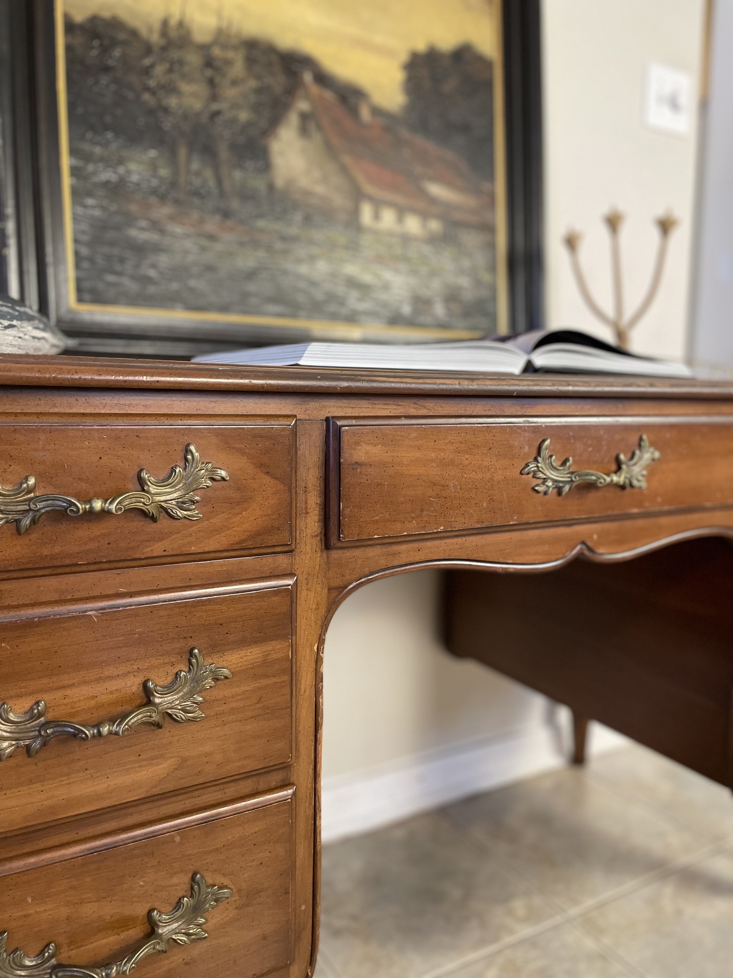 Classic Vintage Secretary Desk