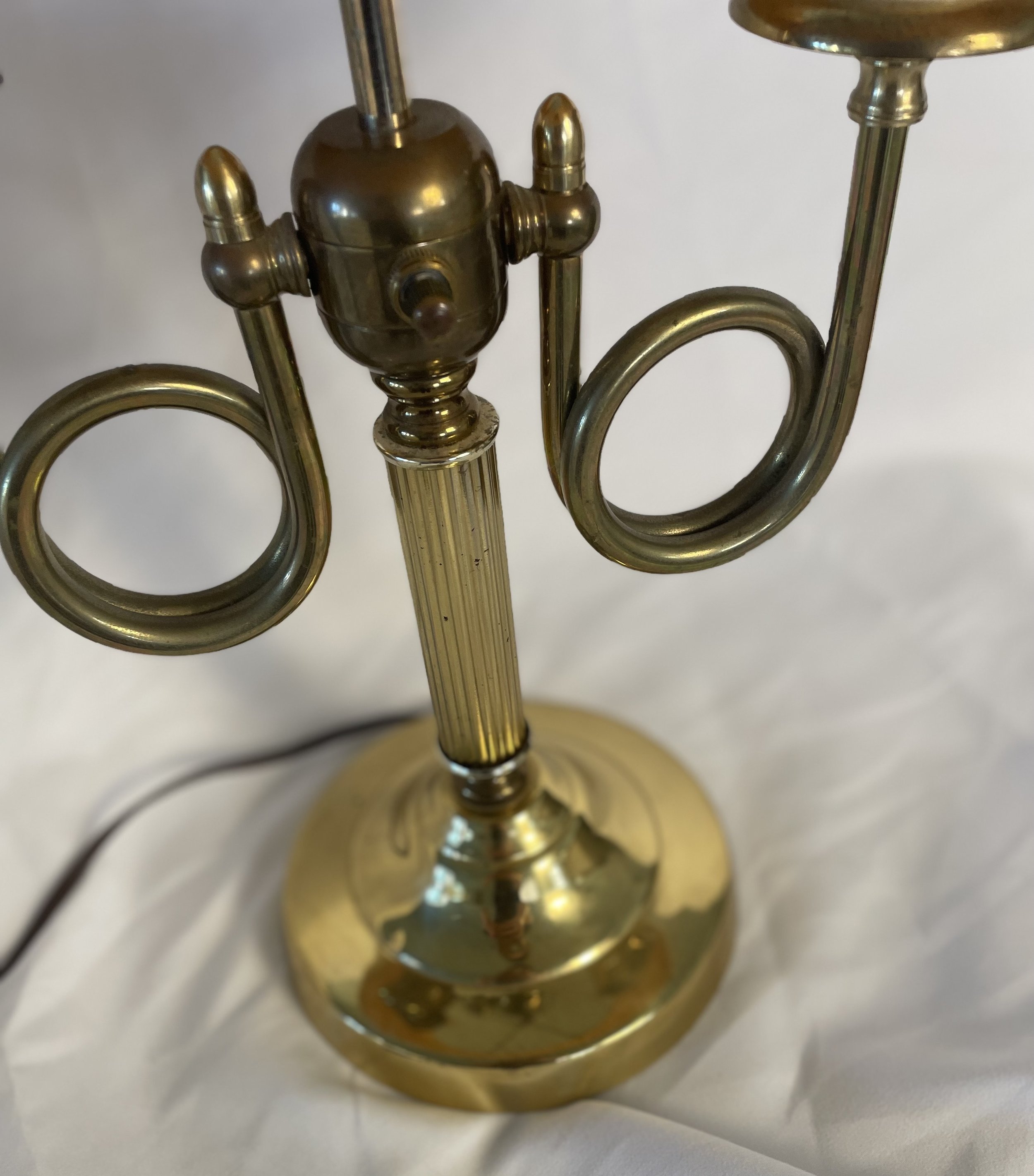2 Arm Vintage Bouillotte Lamp