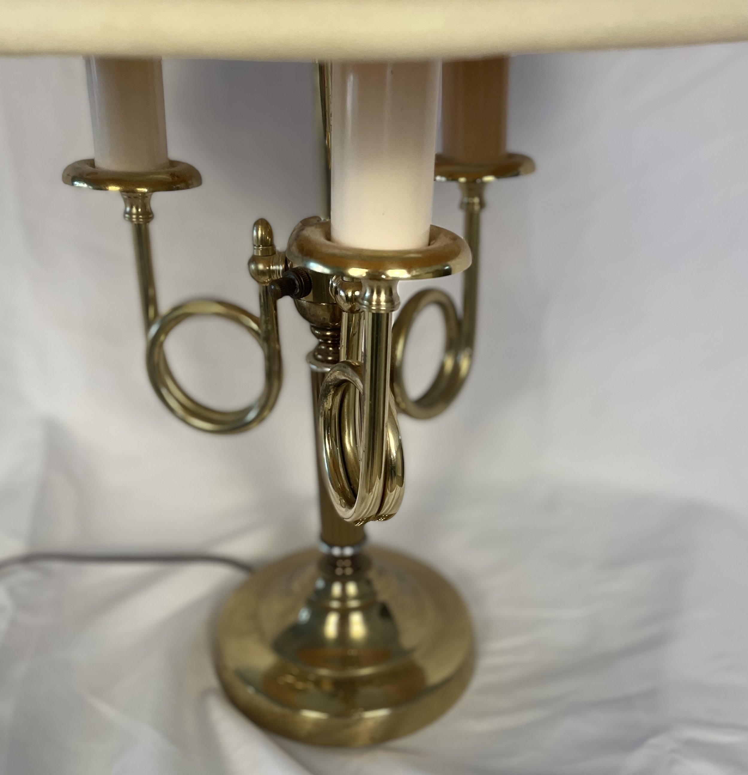 3 Arm Vintage Bouillotte Lamp