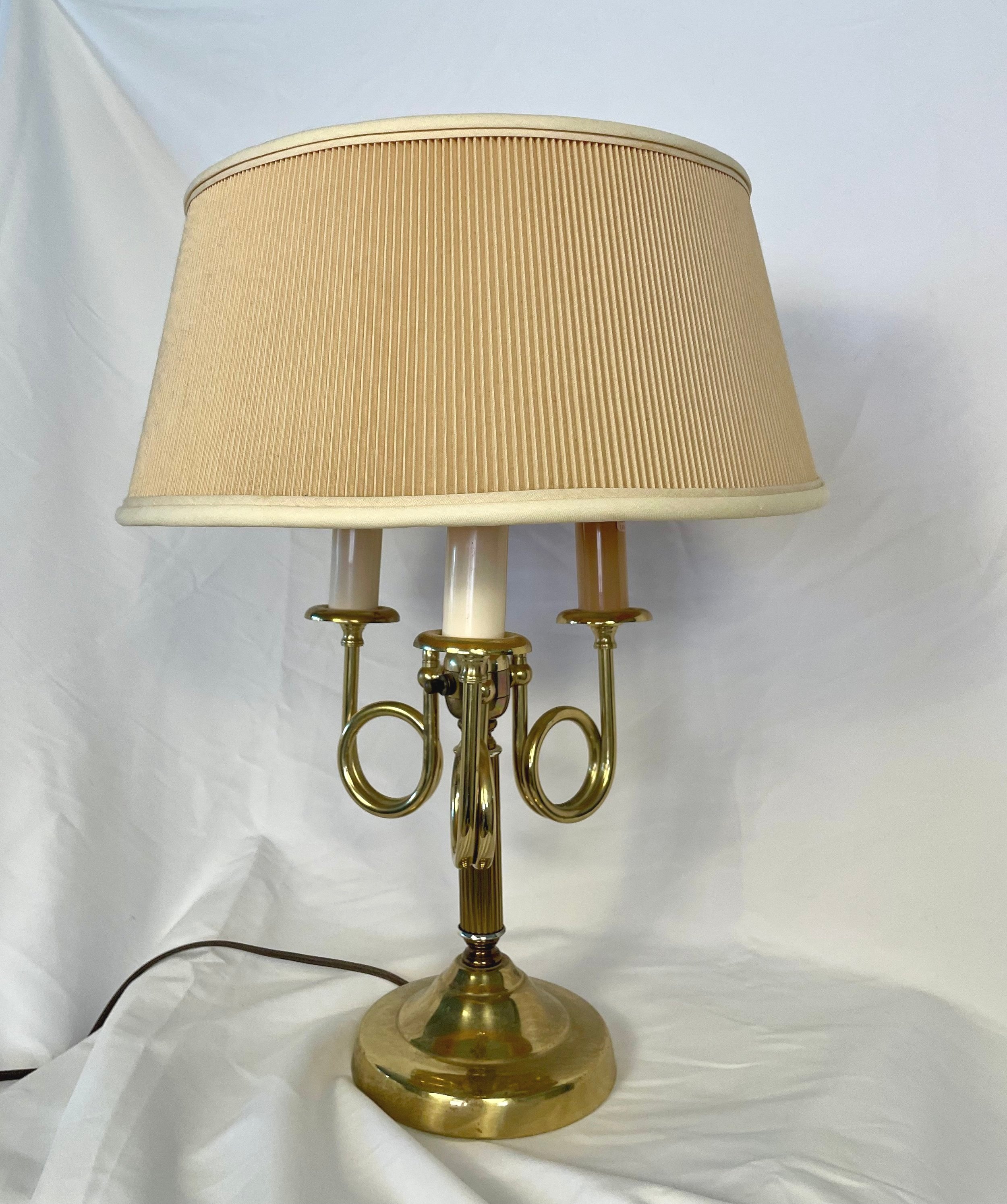2 Arm Vintage Bouillotte Lamp
