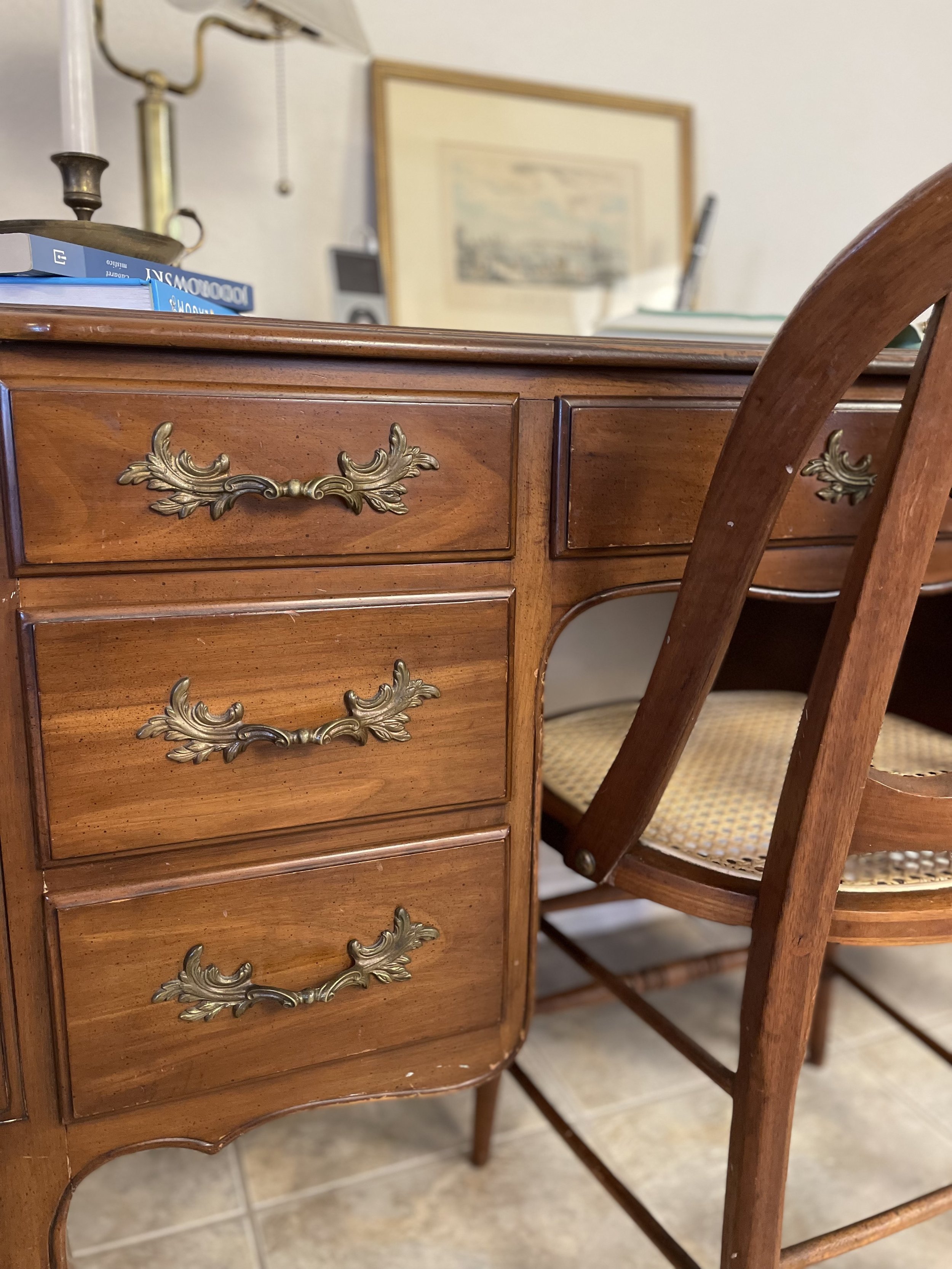 Classic Vintage Secretary Desk