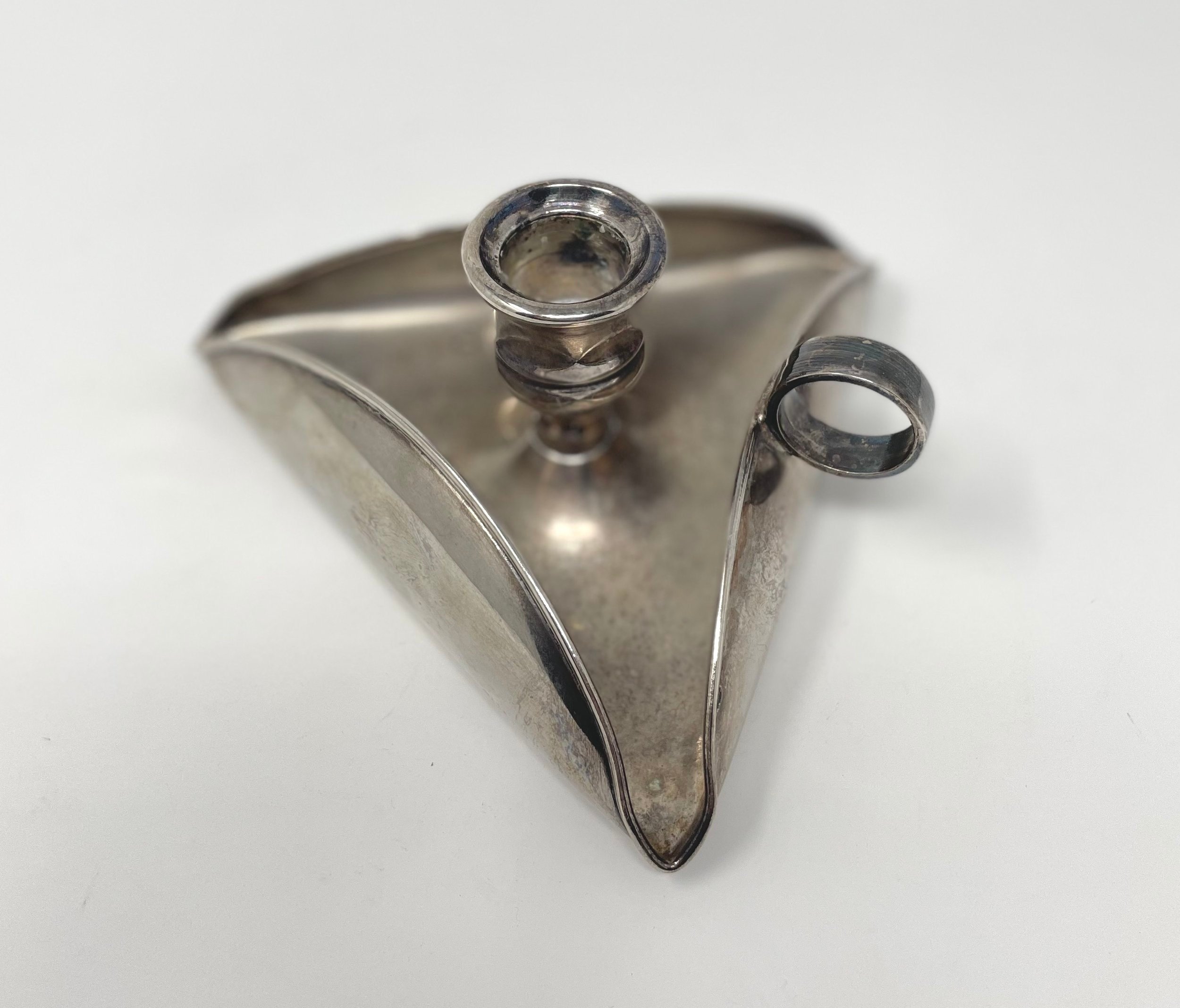 Silver Finger Loop Candlestick