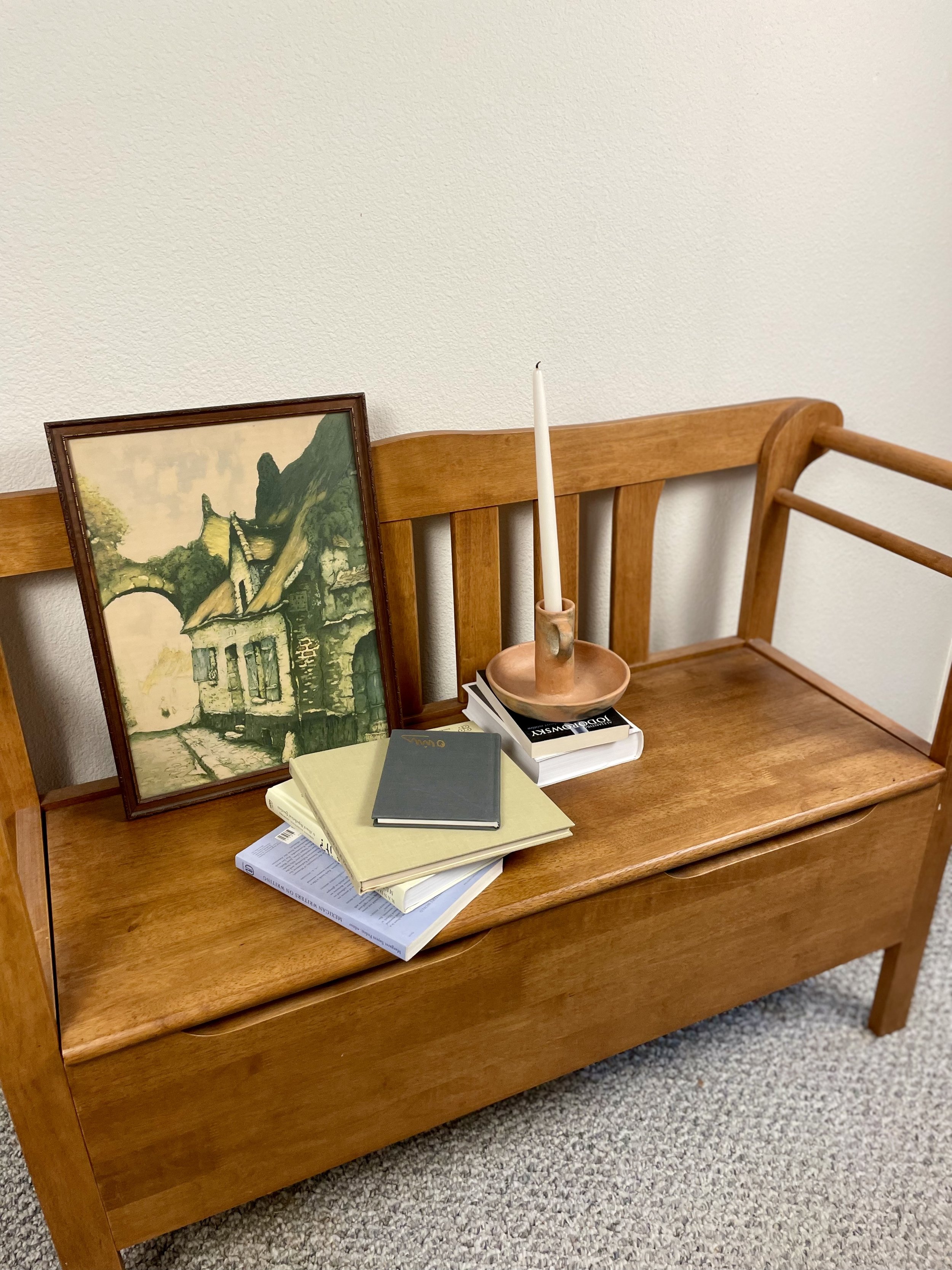 Classic Wooden Storage Bench