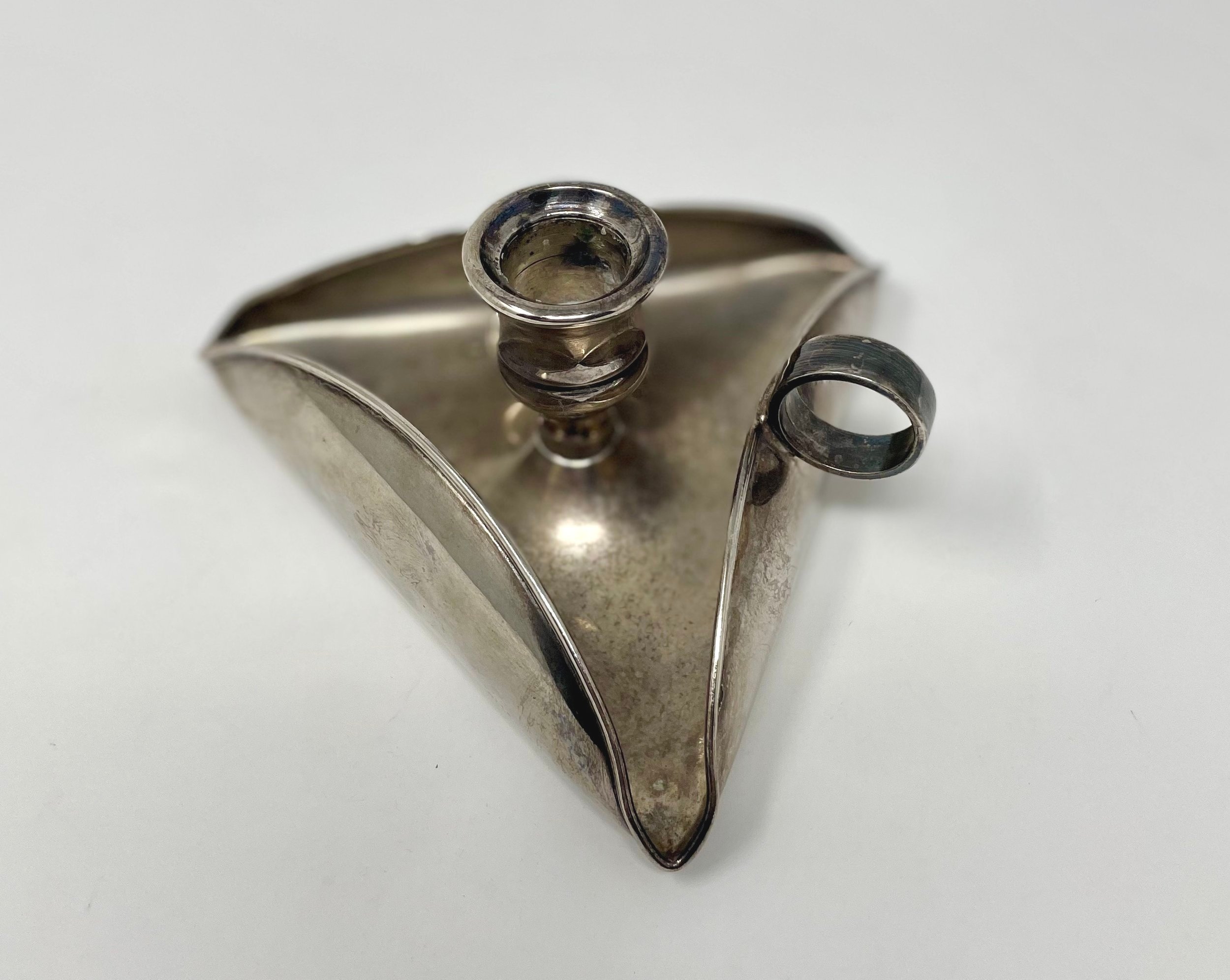 Silver Finger Loop Candlestick