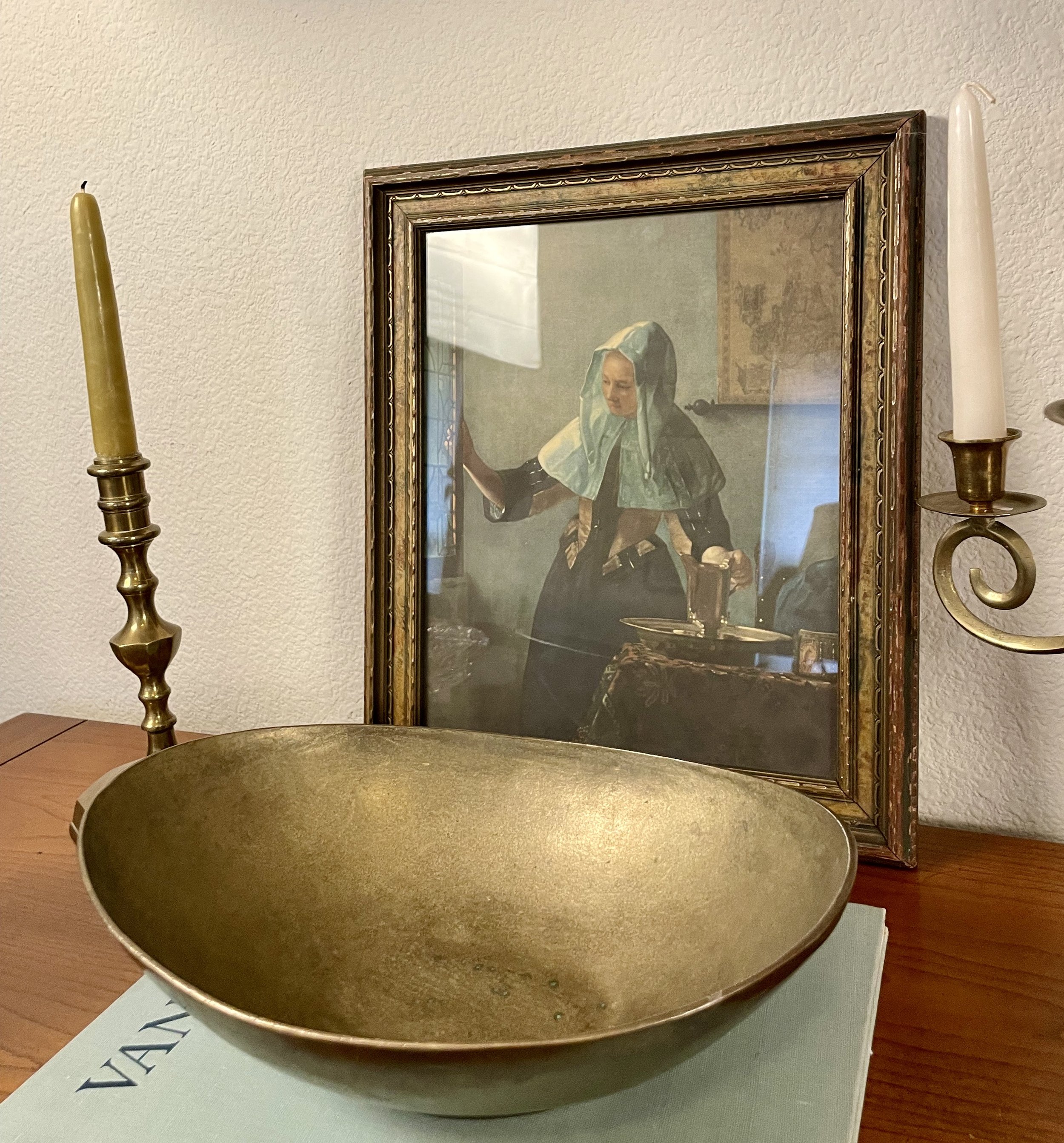 Vintage Italian Brass Bowl