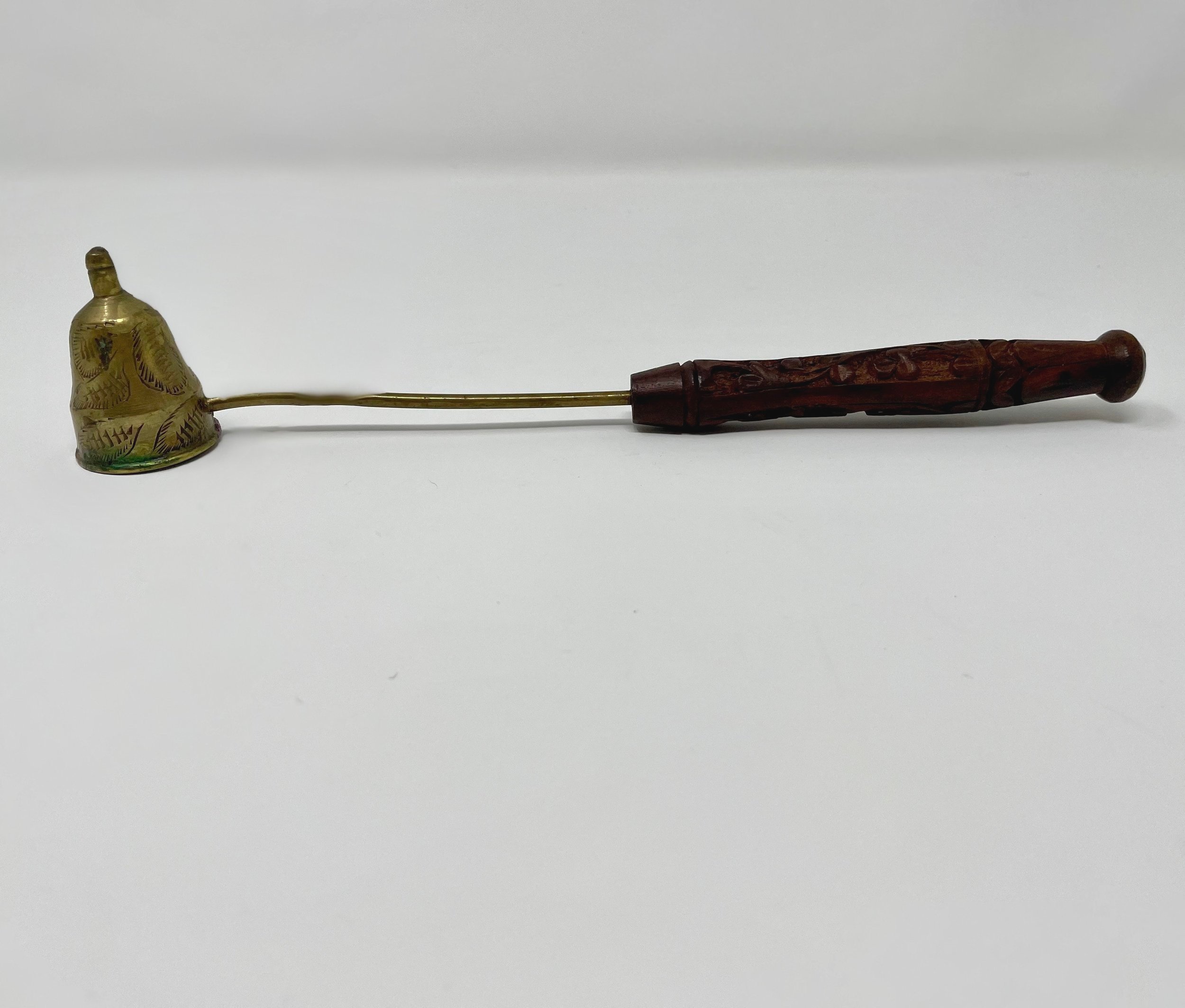Carved Wooden Candle Snuffer